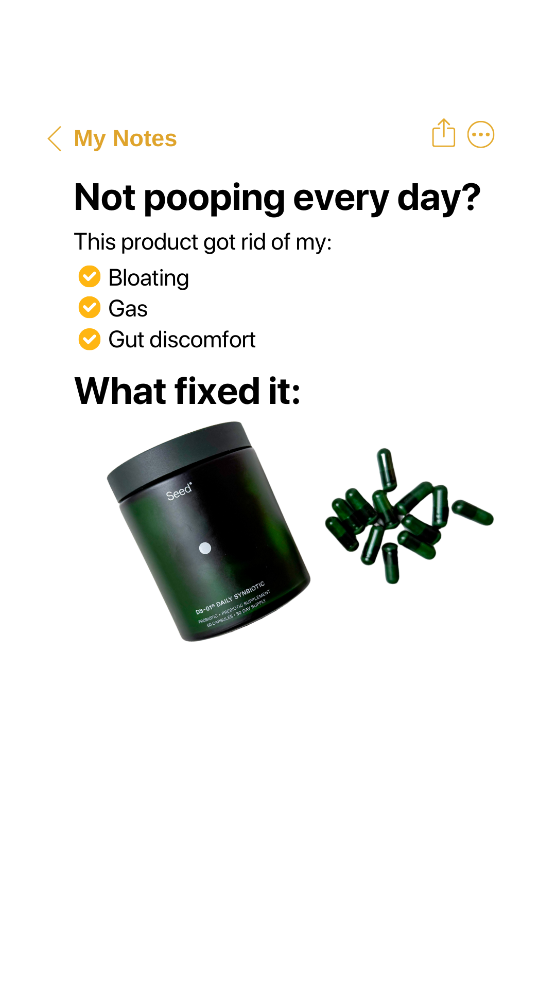 Seed Facebook ad