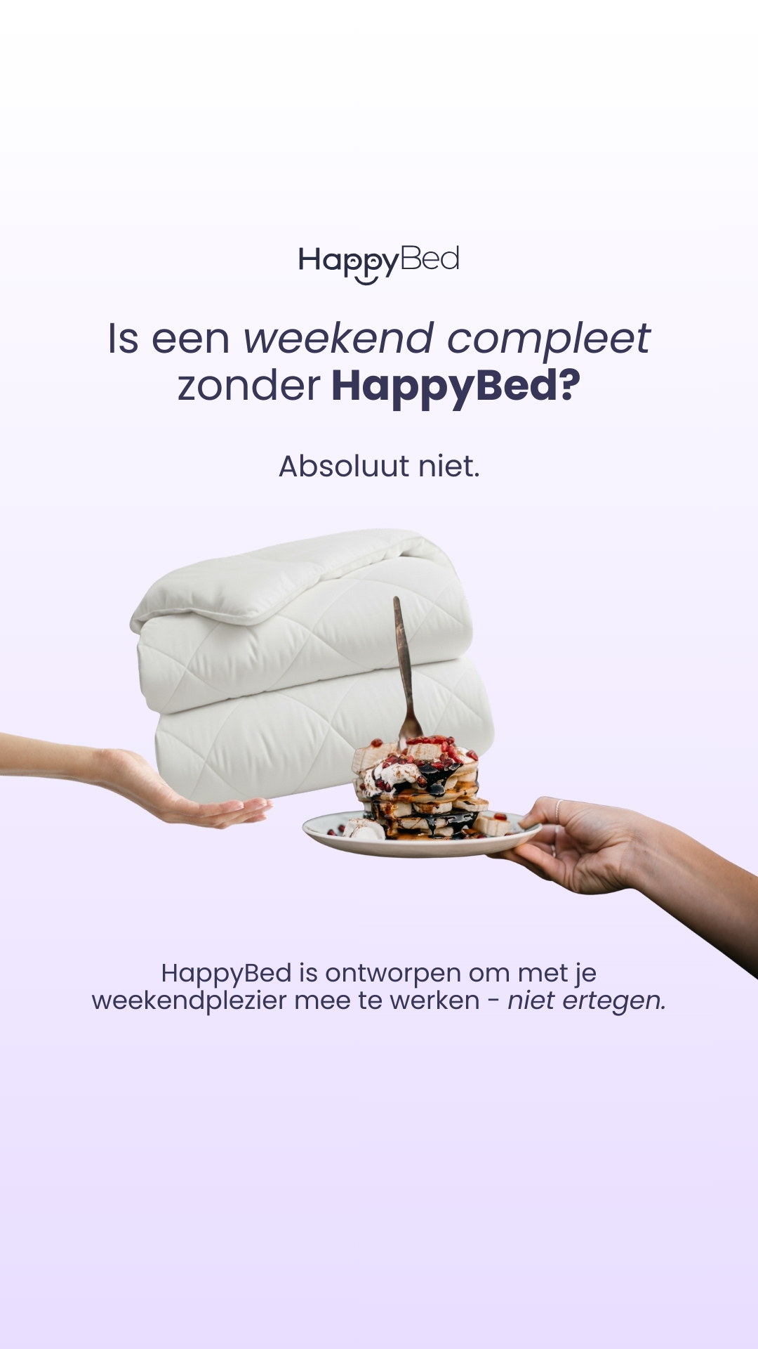 HappyBed Facebook ad