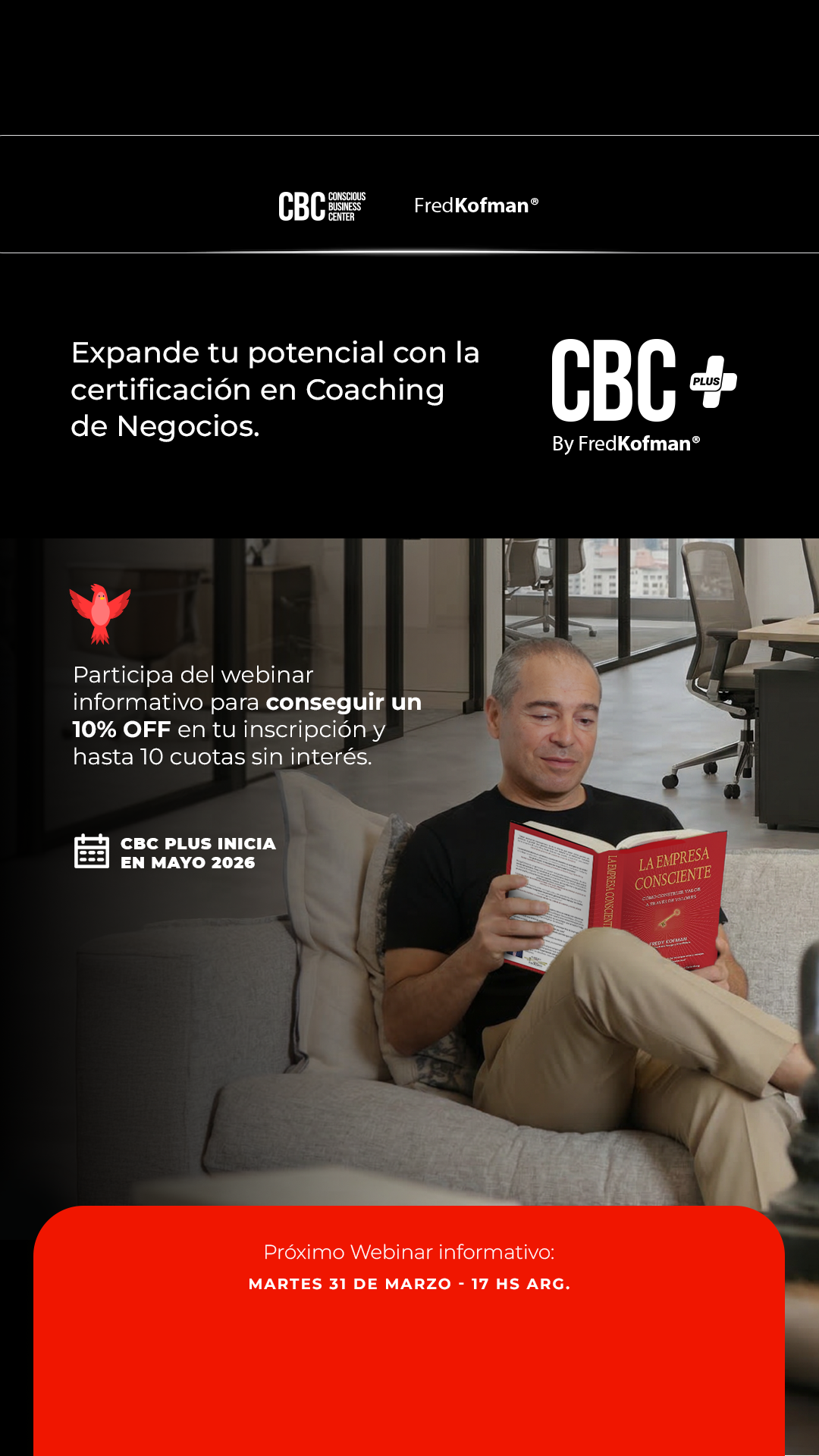 Conscious Business Center Facebook ad