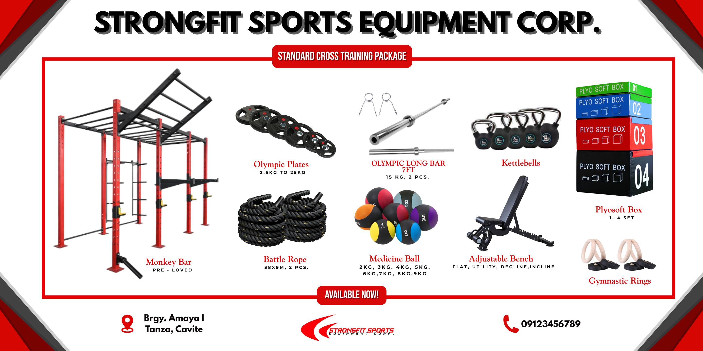 Strongfit Sports Equipment Corp Facebook ad