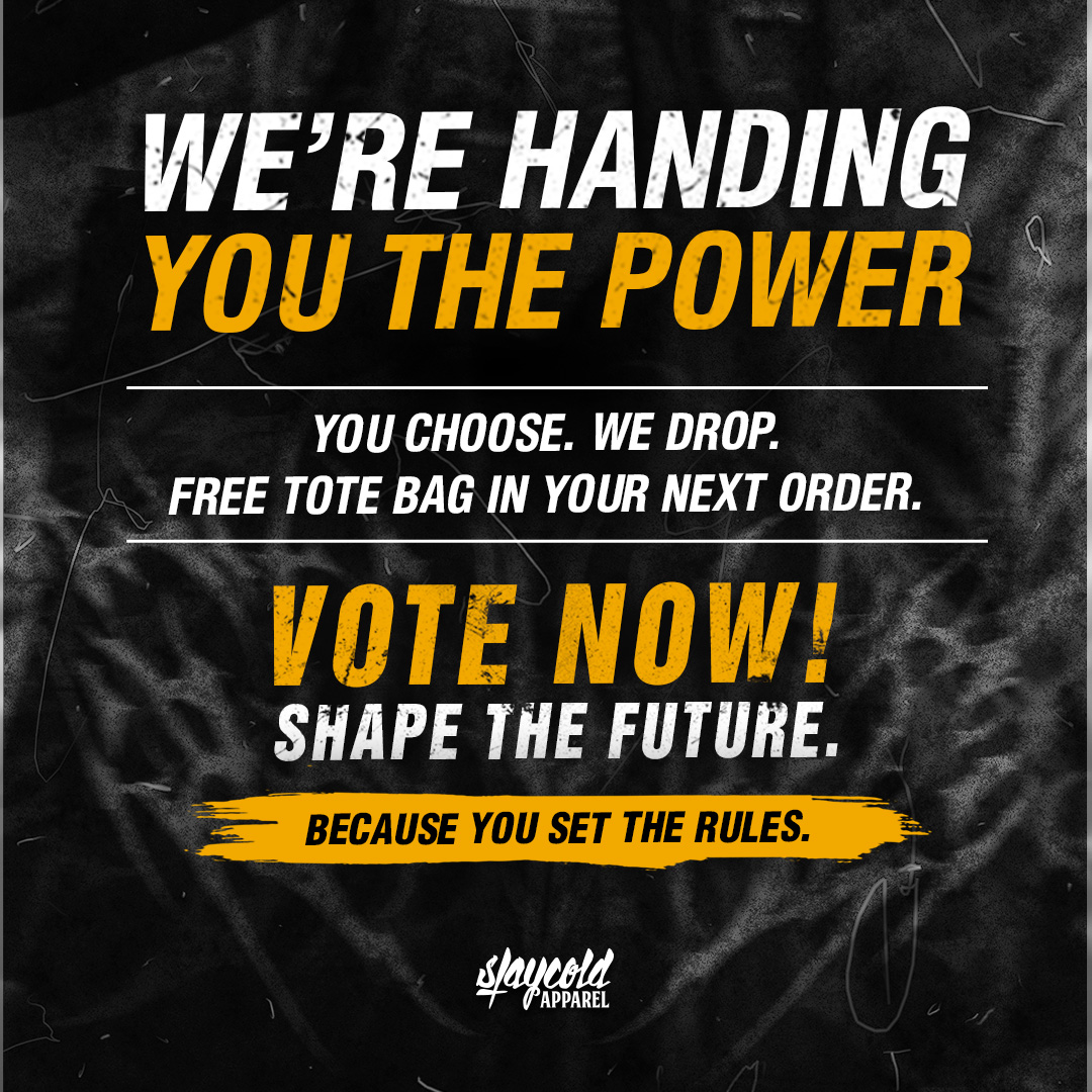 Stay Cold Apparel Facebook ad: You Set the Rules.