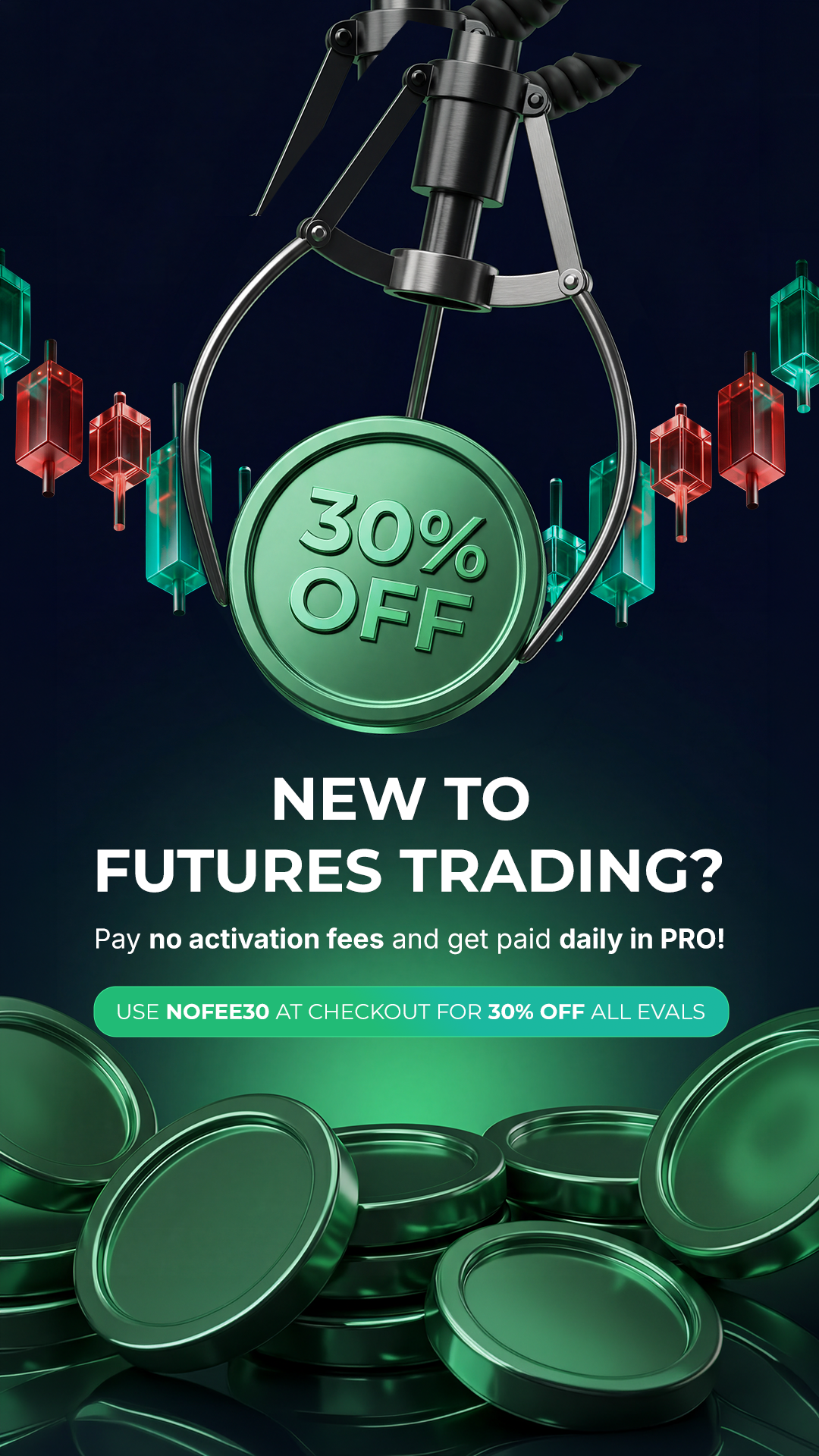 Take Profit Trader Facebook ad
