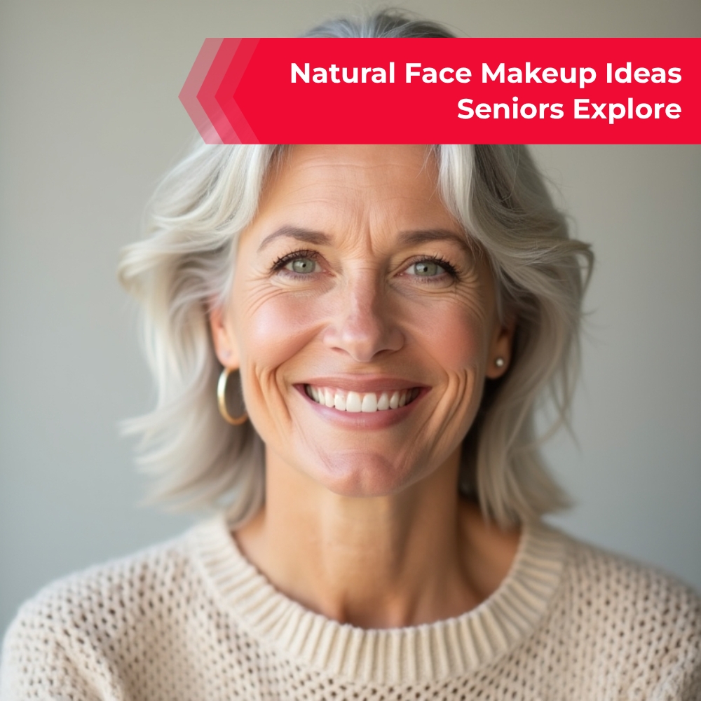 TrendingAnswers Scoop Facebook ad: Natural Face Makeup Ideas Seniors Explore.