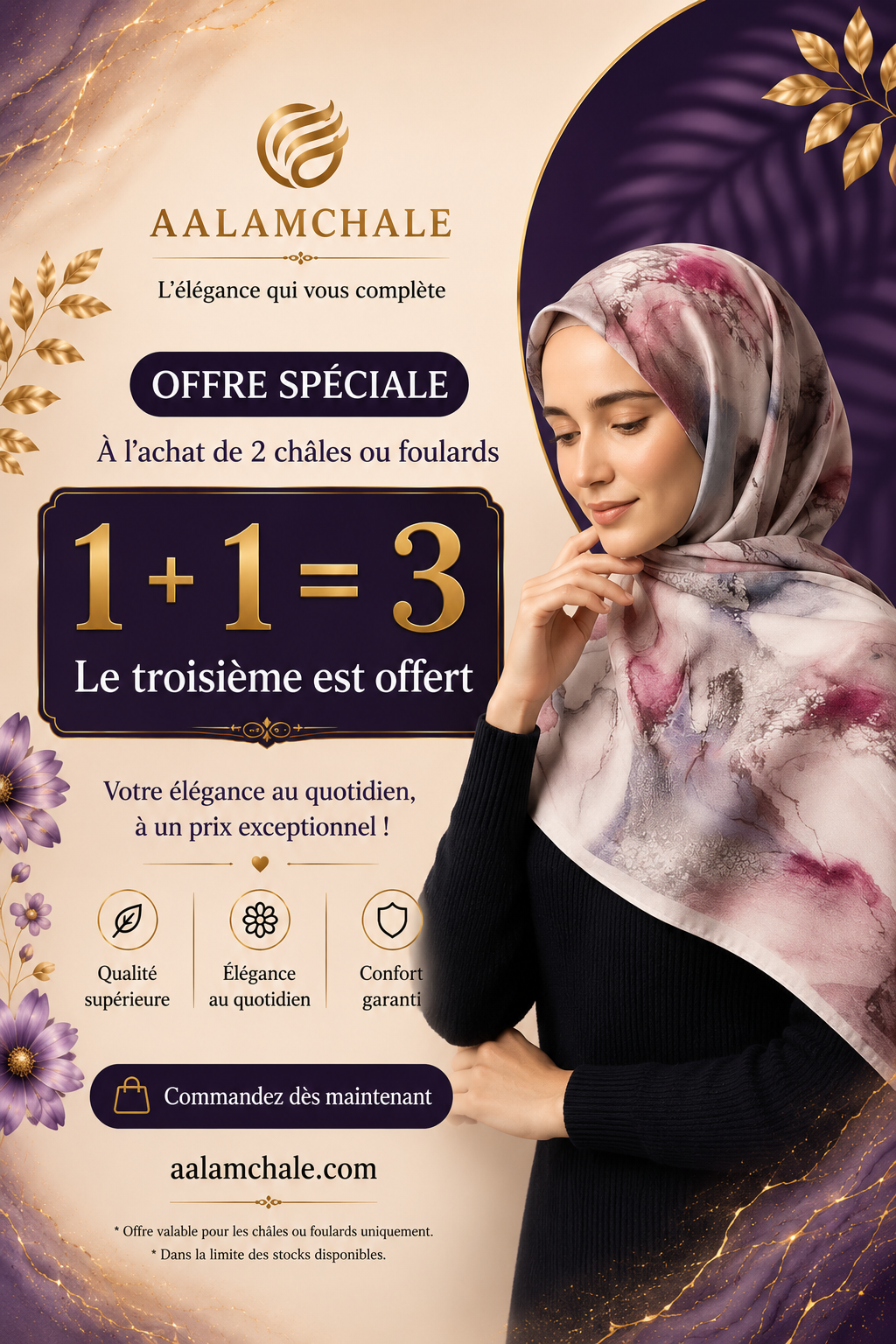 Aalam chale wa foulard Facebook ad from Jun 6, 2026
