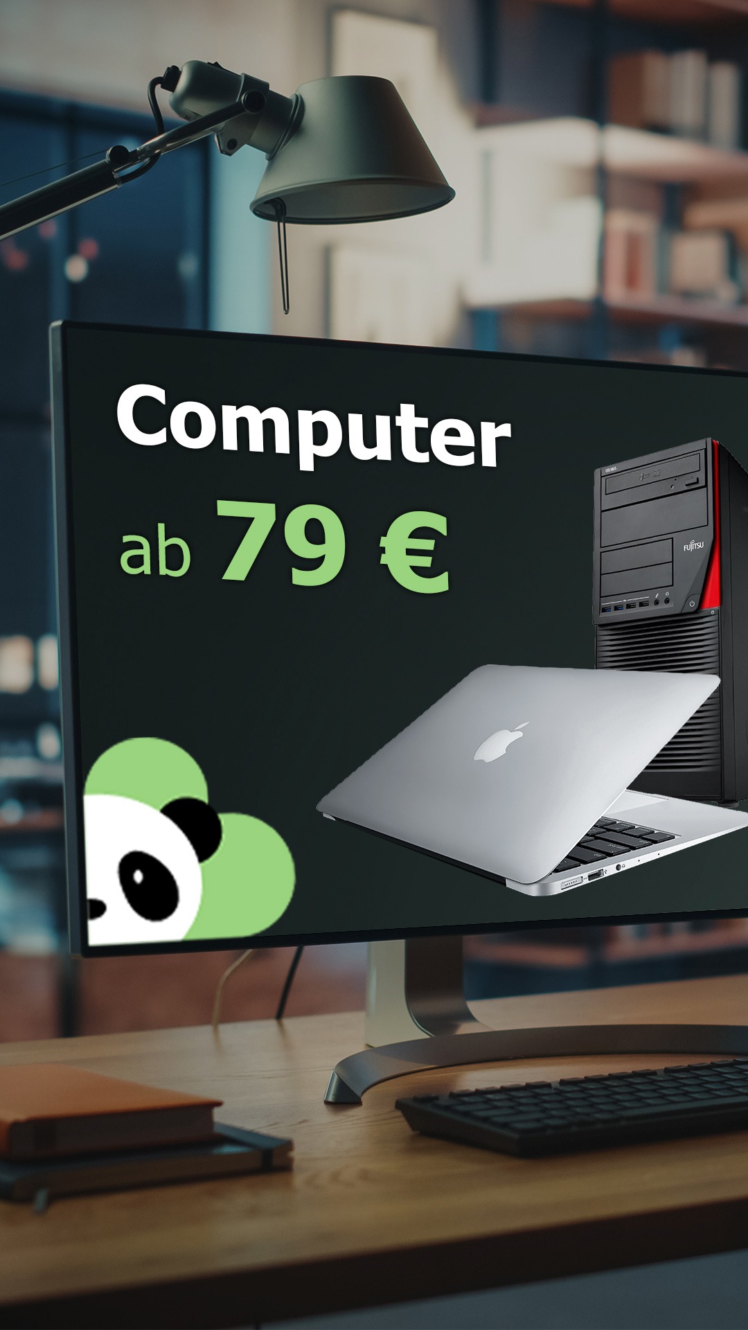 GreenPanda.de Facebook ad from Jan 1, 2024