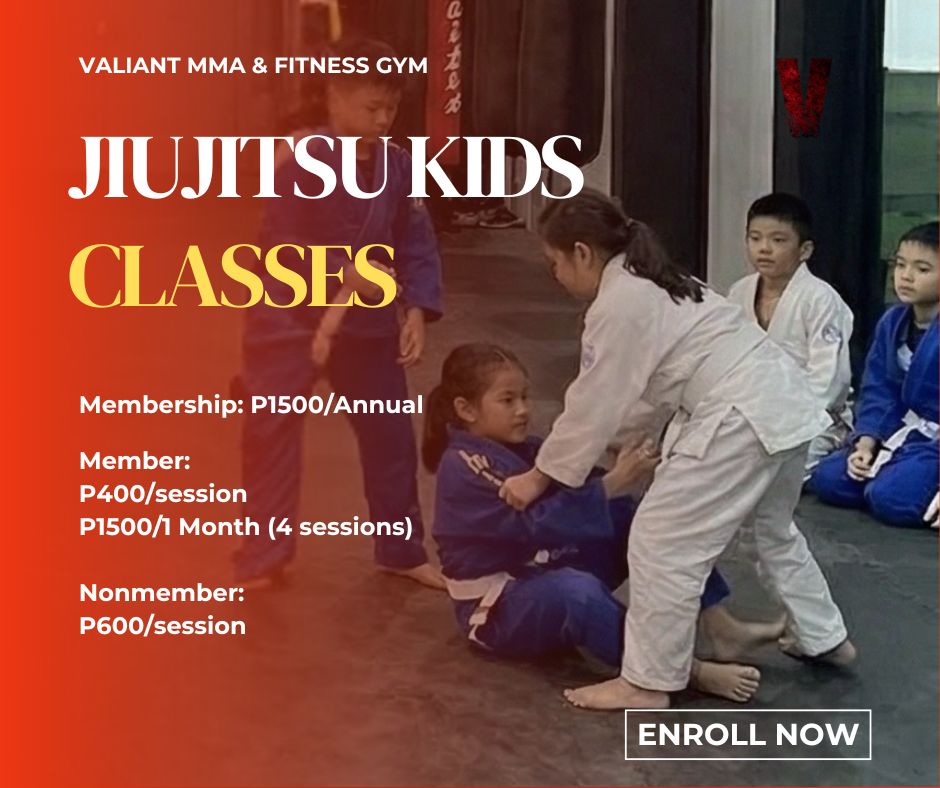Valiant MMA and Fitness Gym Facebook ad: ENROLL NOW