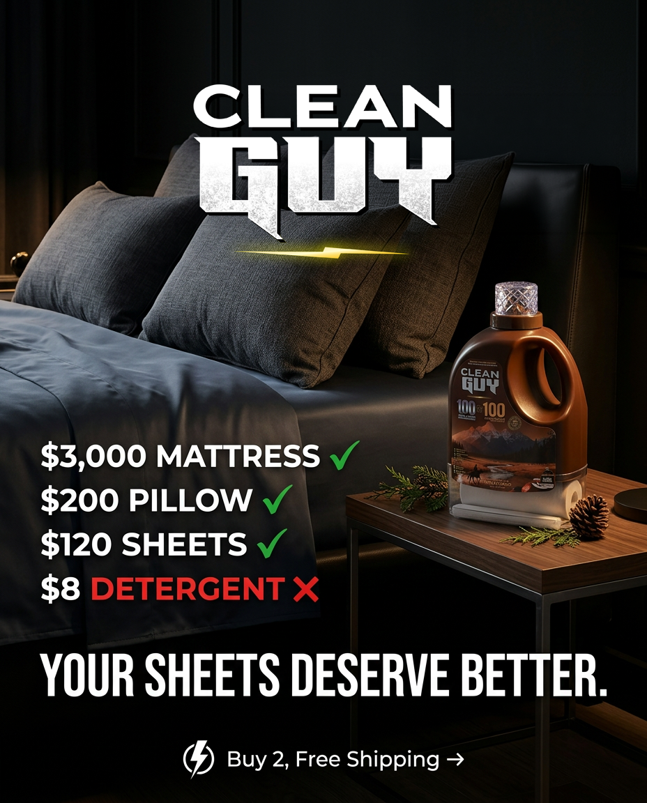 Clean Guy Facebook ad