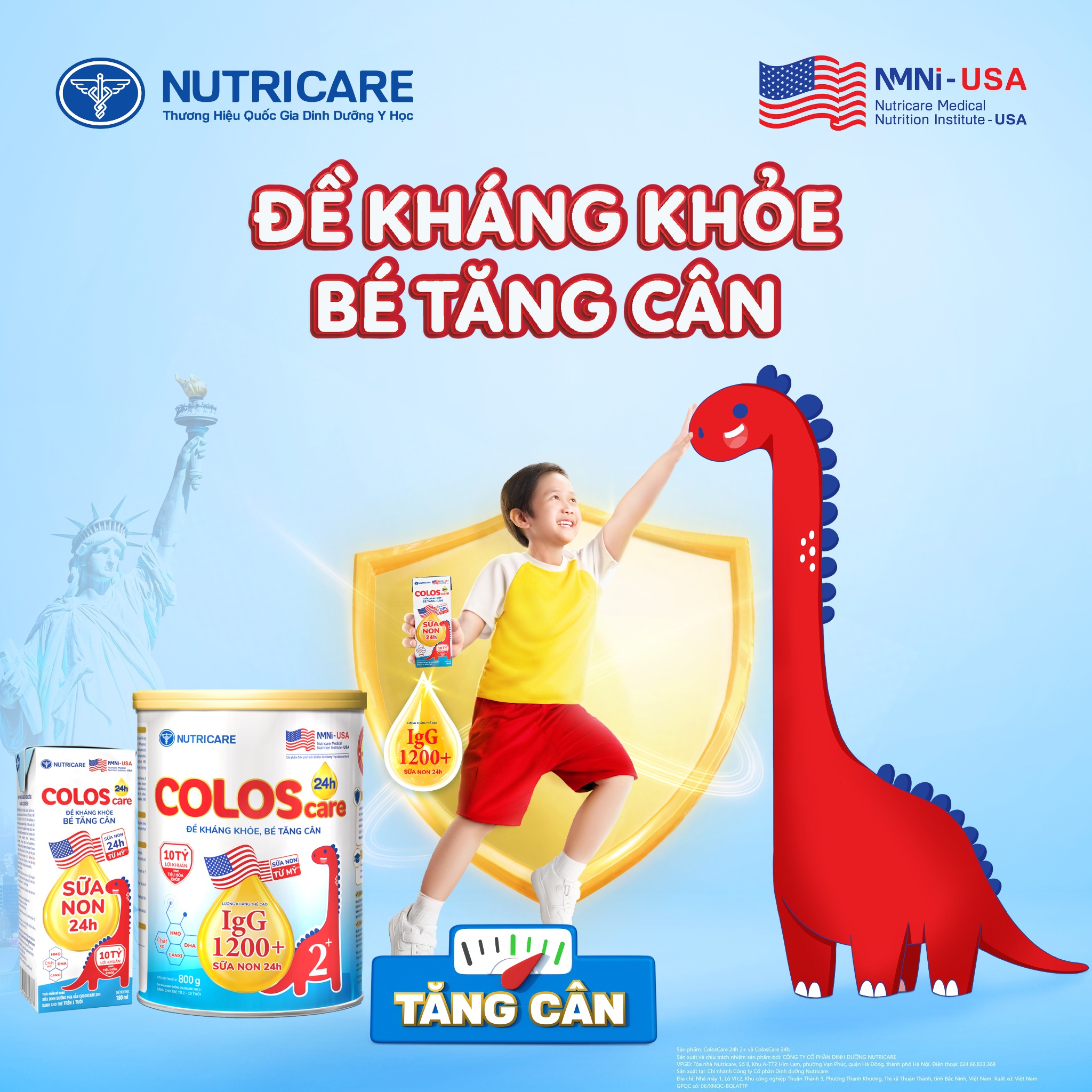 ColosCare 24h - Đề kháng khỏe, Bé tăng cân Facebook ad: COLOSCARE 24H - ĐỀ KHÁNG KHỎE, BÉ TĂNG…