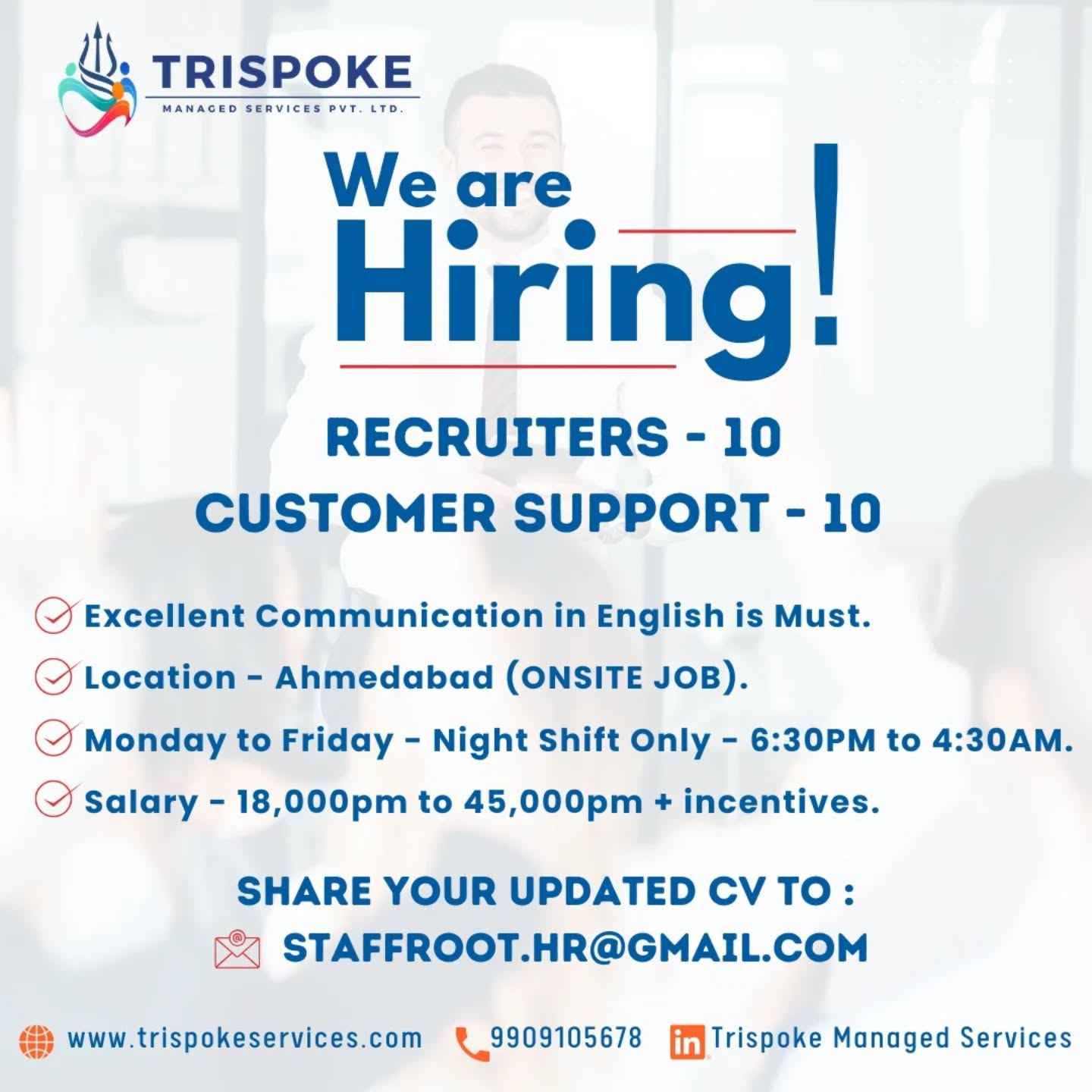 Trispoke Managed Services Facebook ad