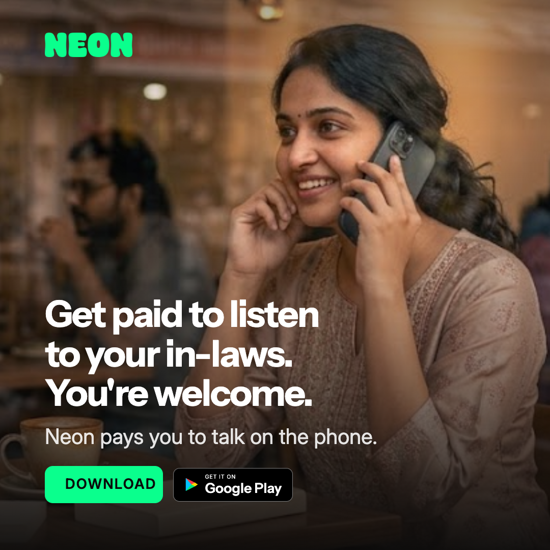Neon Mobile Facebook ad