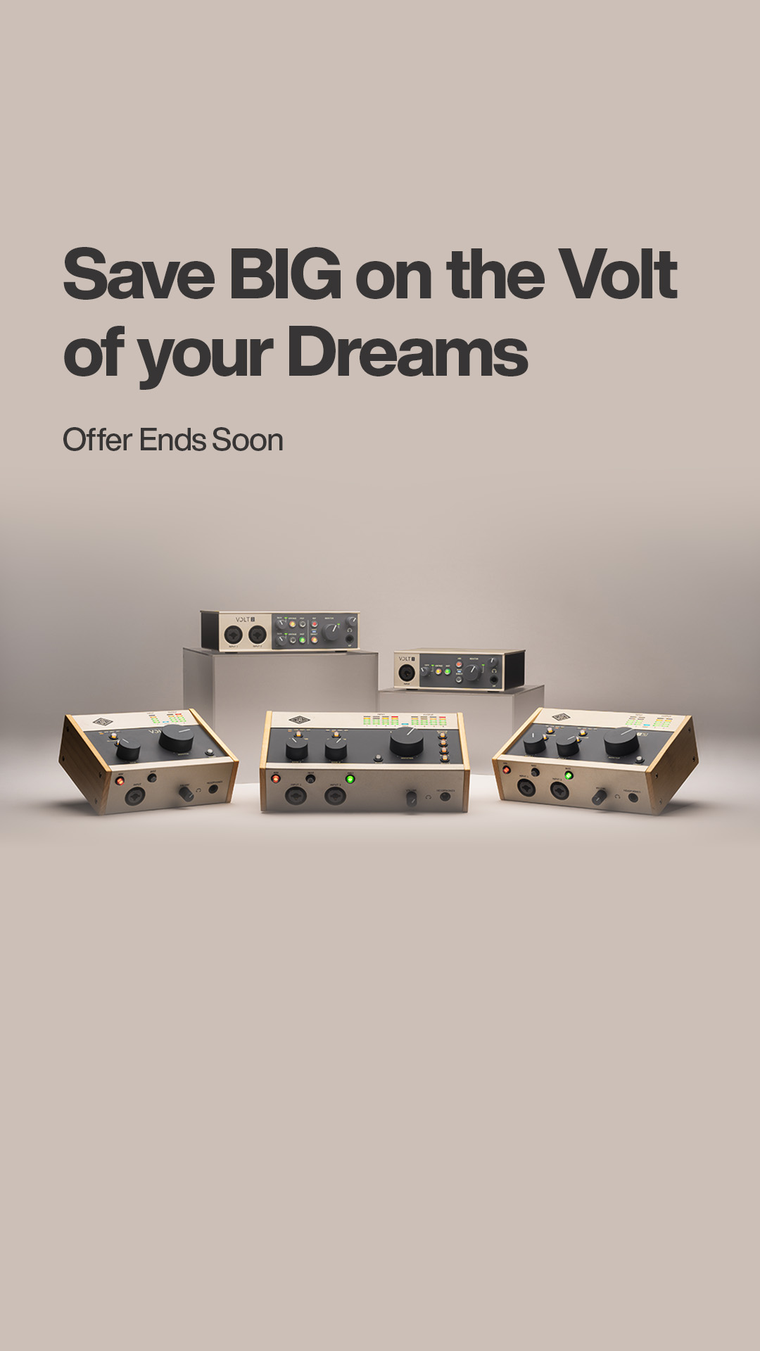 Universal Audio Facebook ad