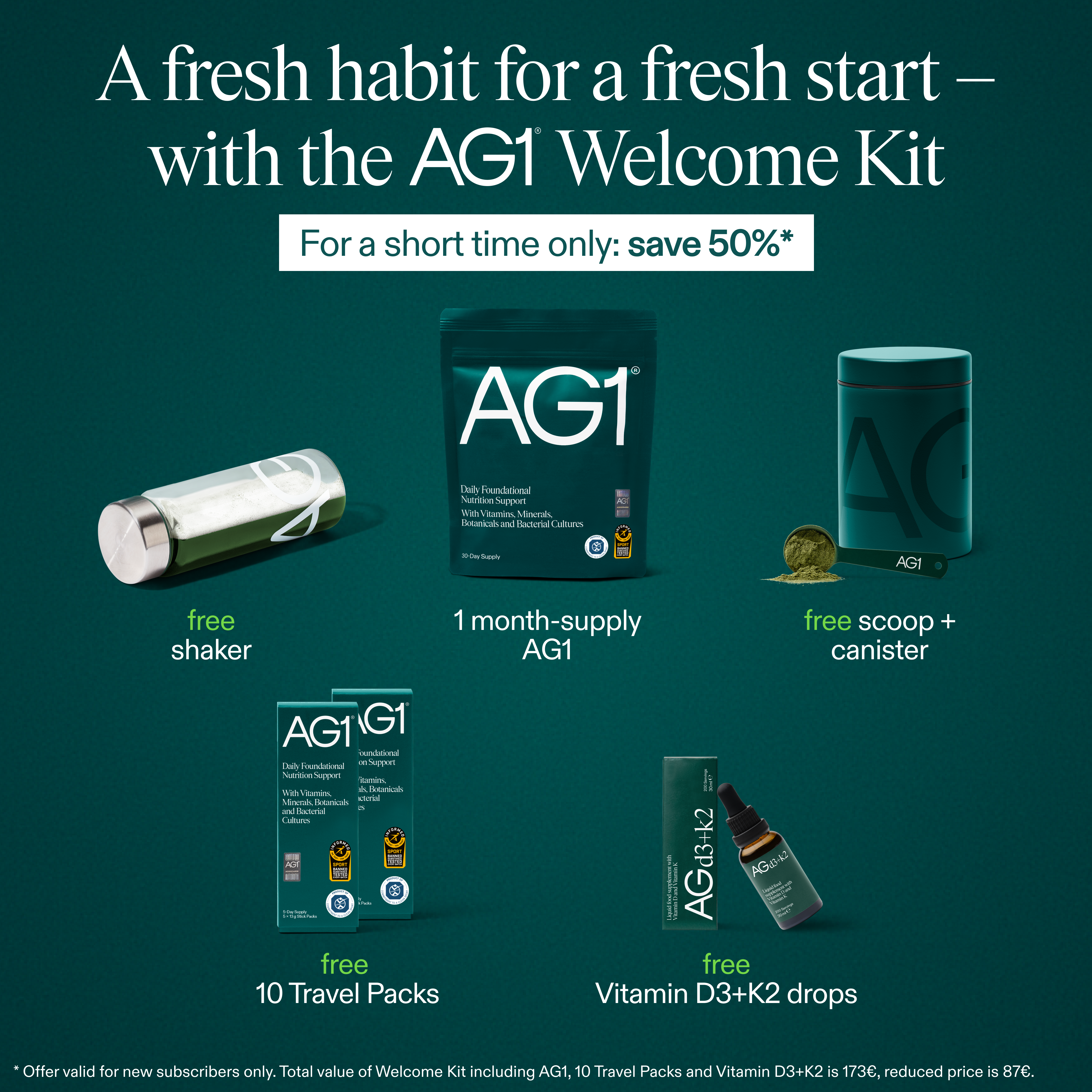 AG1 by Athletic Greens Facebook ad