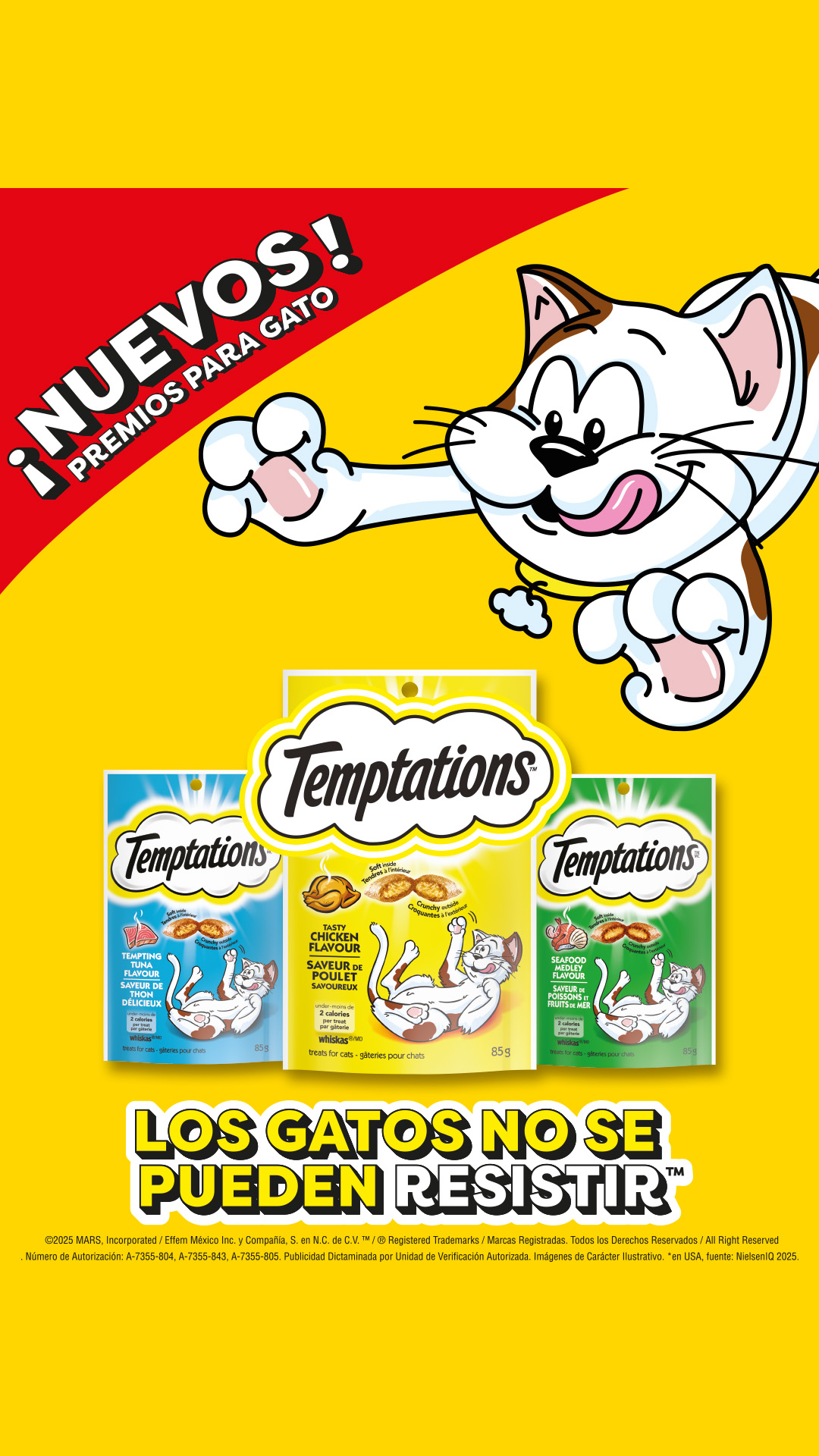 Temptations México Facebook ad: Temptations