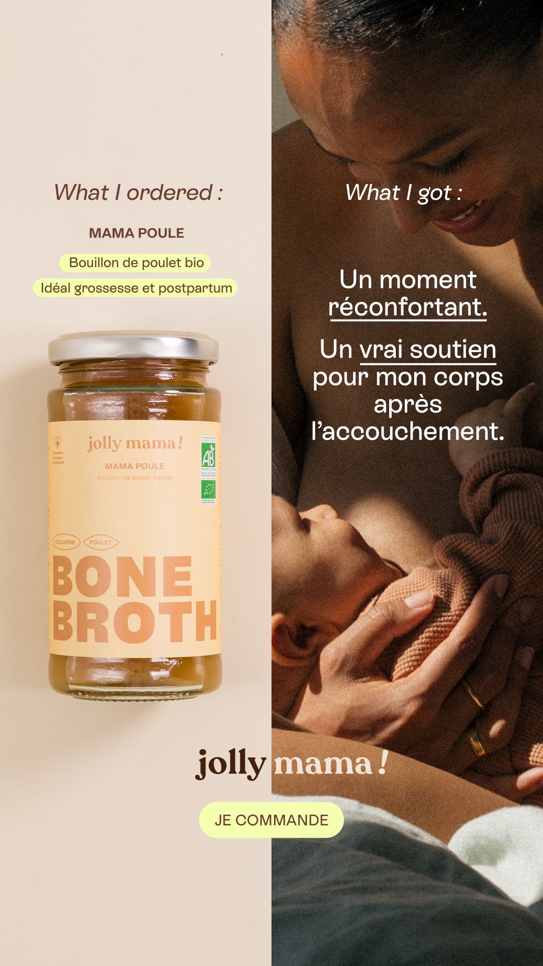 Jolly Mama Facebook ad