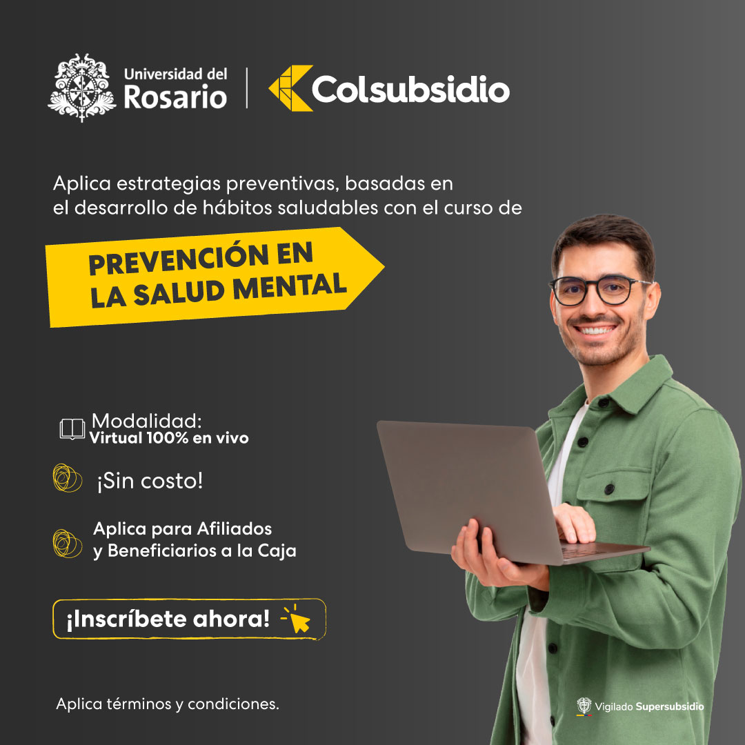 Colsubsidio Facebook ad from Jul 17, 2026