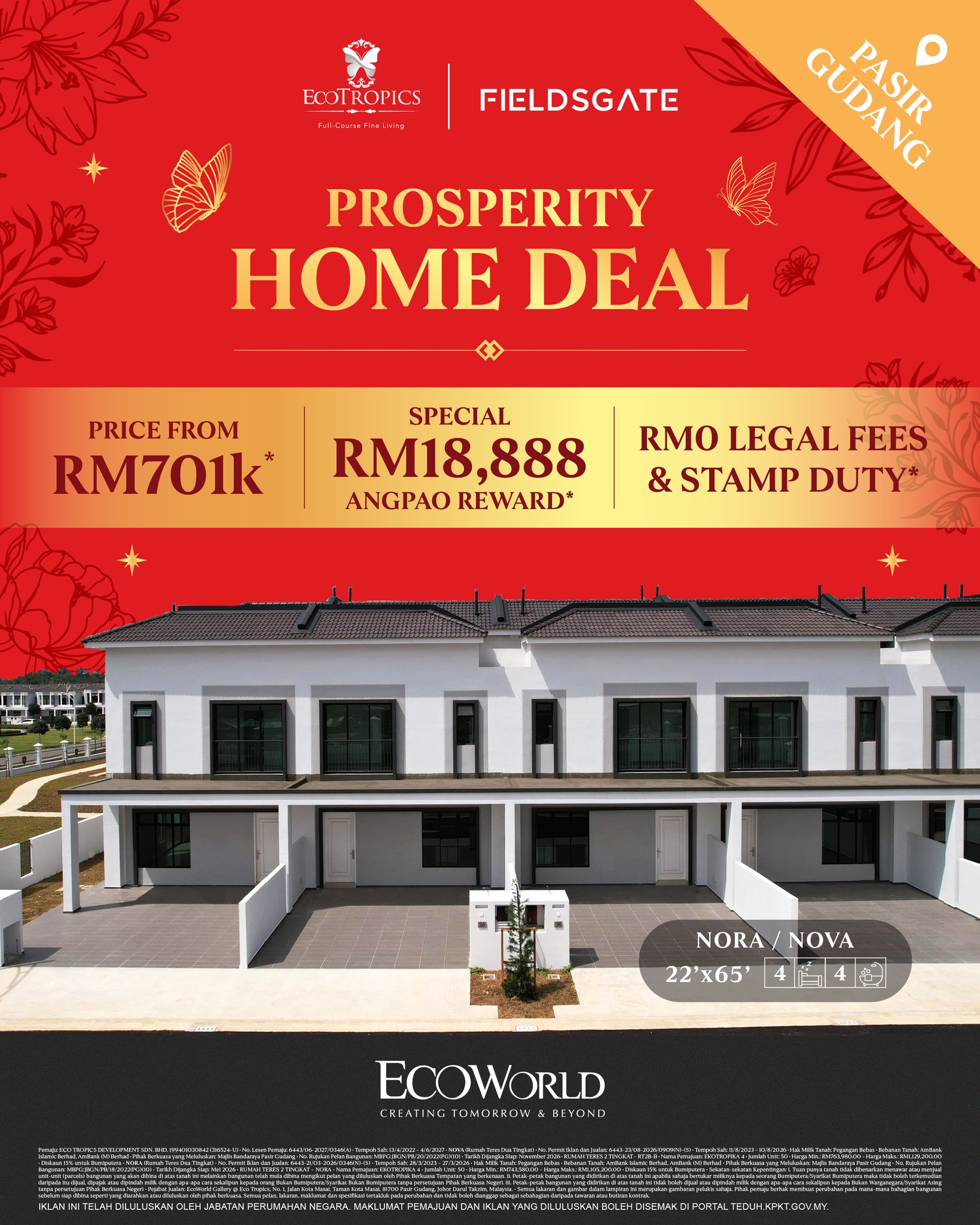 Eco Tropics at Iskandar Malaysia Facebook ad: 𝐍𝐎𝐑𝐀 / 𝐍𝐎𝐕𝐀 @ 𝐄𝐂𝐎 𝐓𝐑𝐎𝐏𝐈𝐂𝐒 ·…