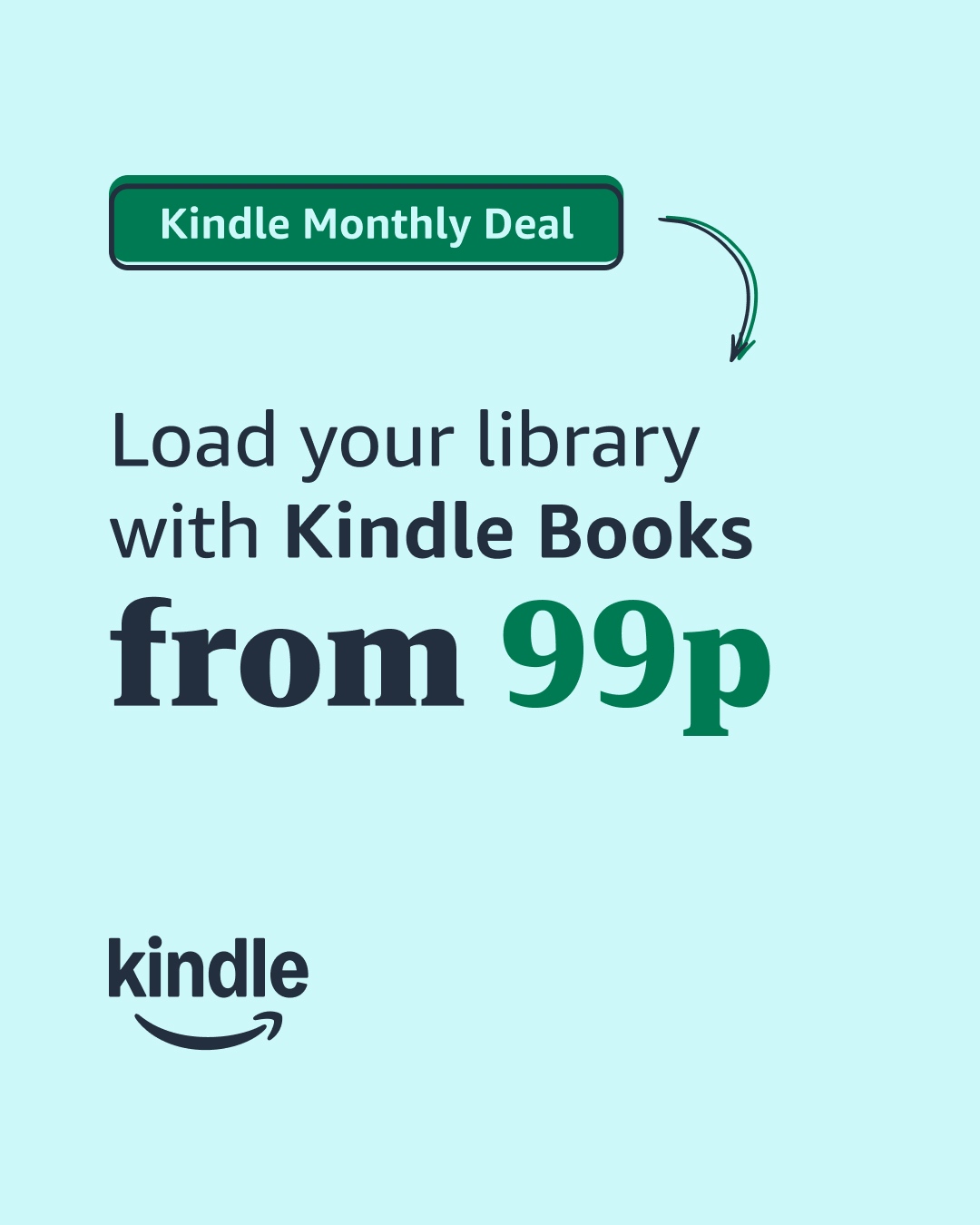 Amazon Kindle Facebook ad