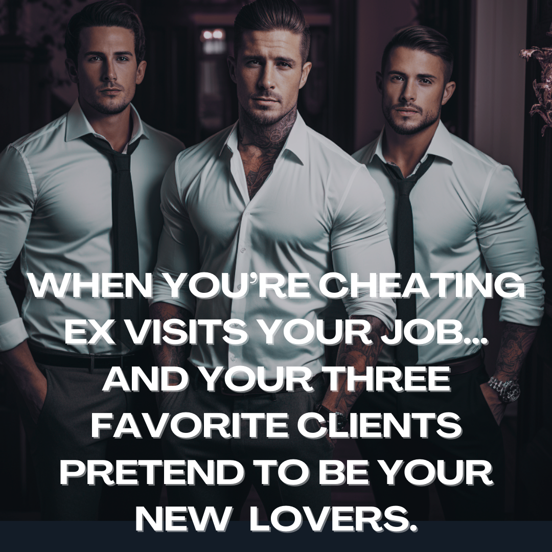 Wonderful World of Reverse Harem Facebook ad: Three Daddies Under the Mistletoe