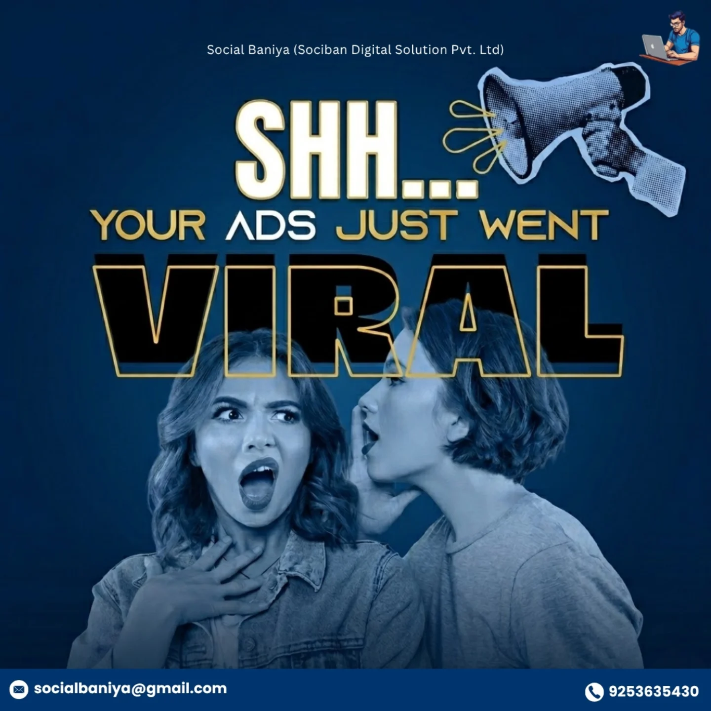 Social Baniya Facebook ad: Shhh…