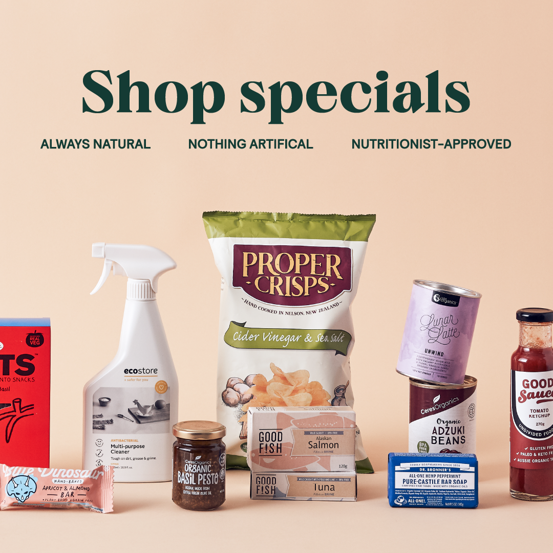 GoodnessMe Facebook ad: Save on your wellness favourites!