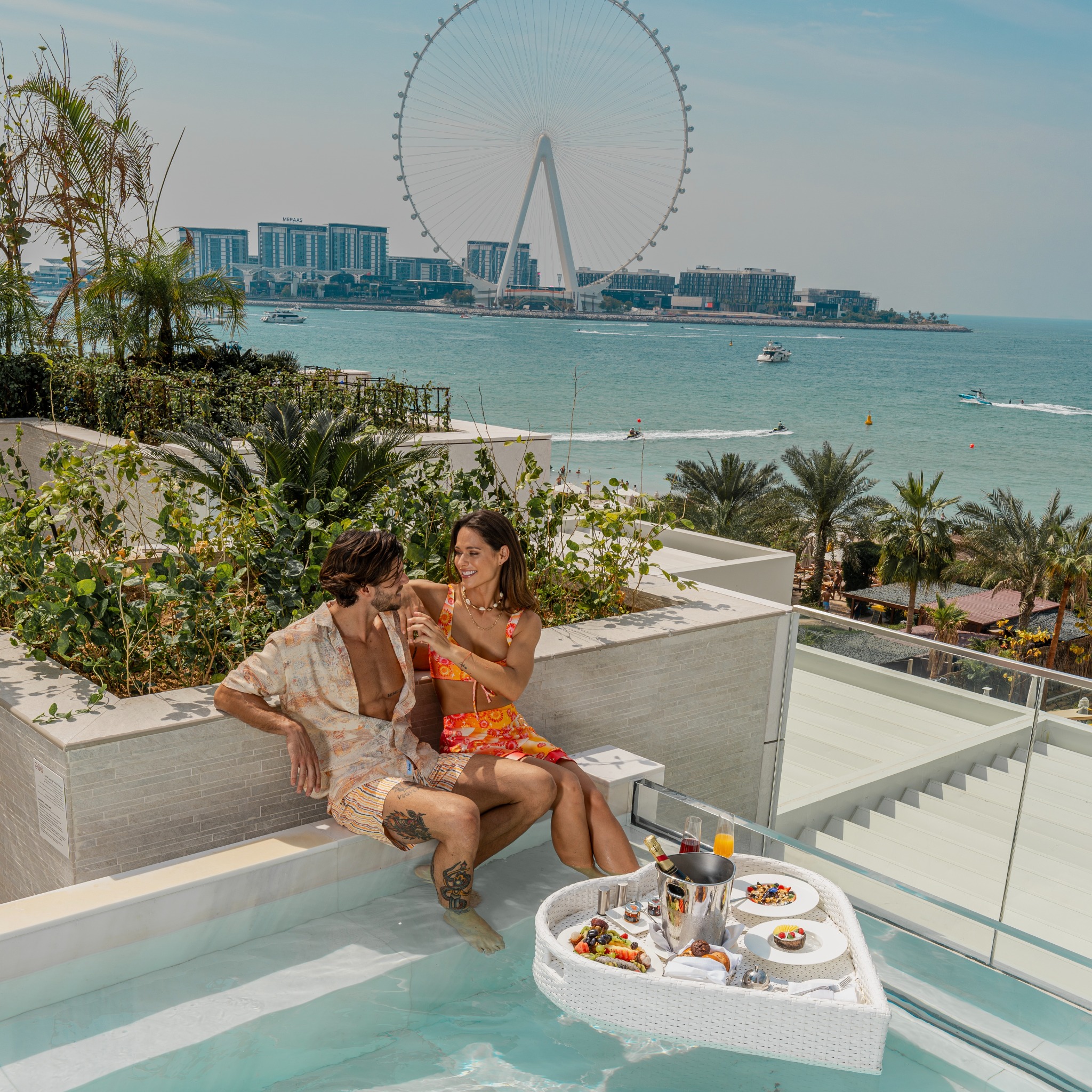FIVE LUXE JBR Facebook ad from Jul 22, 2026