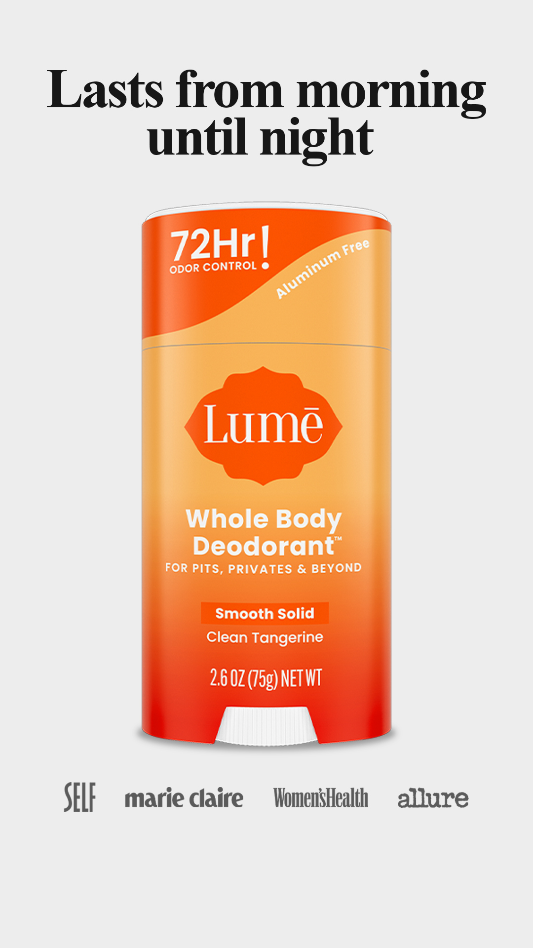 Lume Deodorant Facebook ad