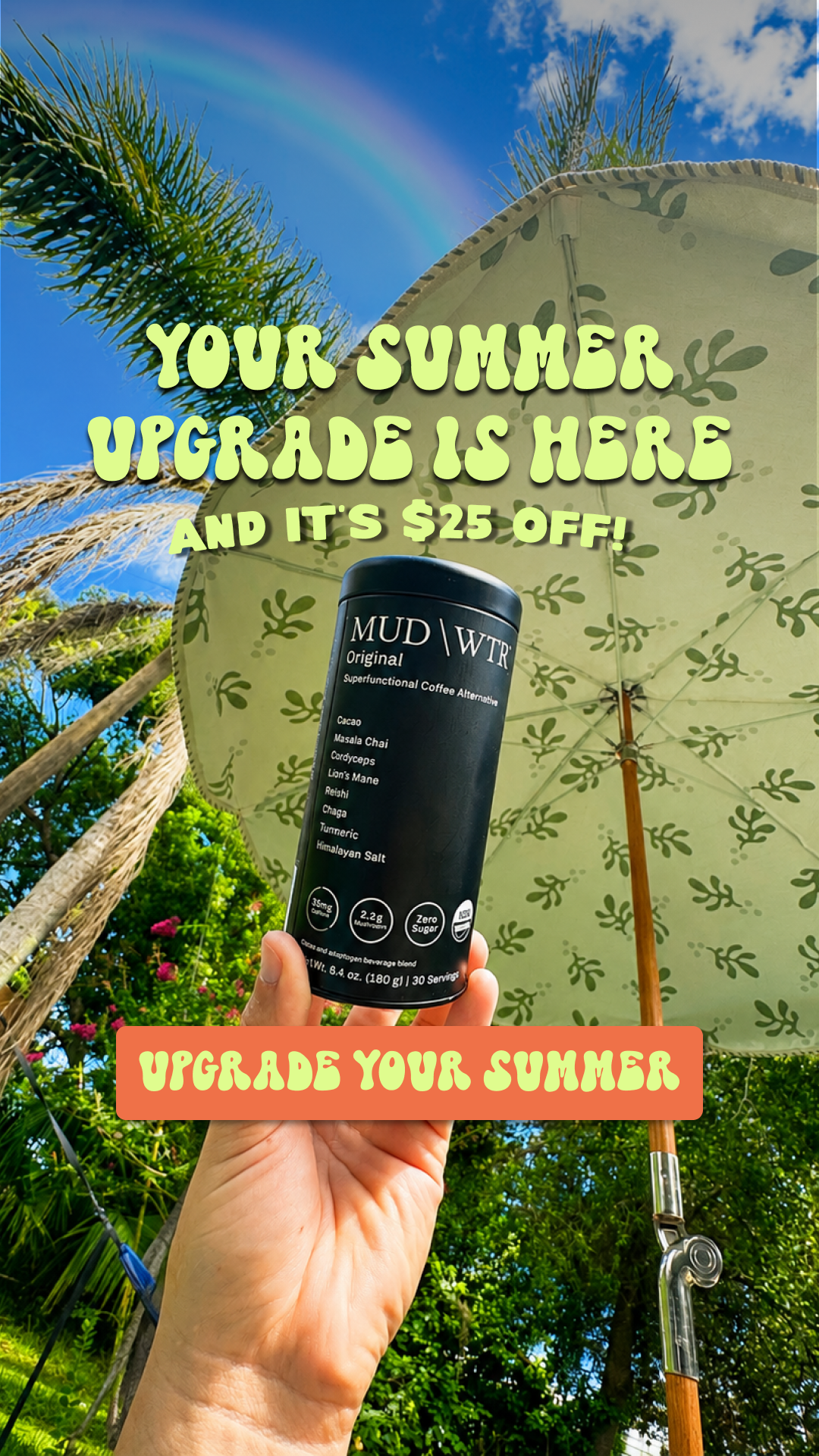 MUD\WTR Facebook ad