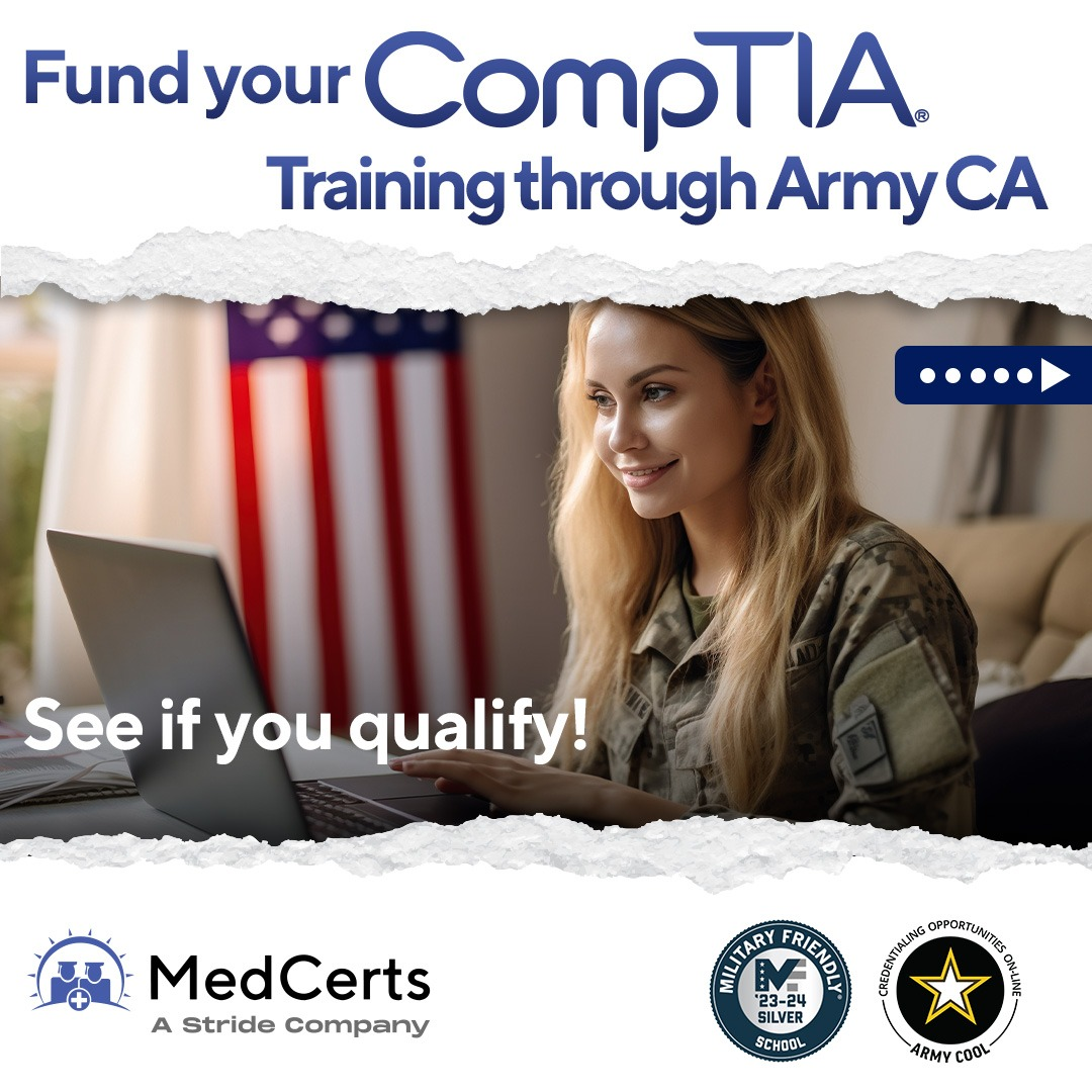MedCerts Facebook ad