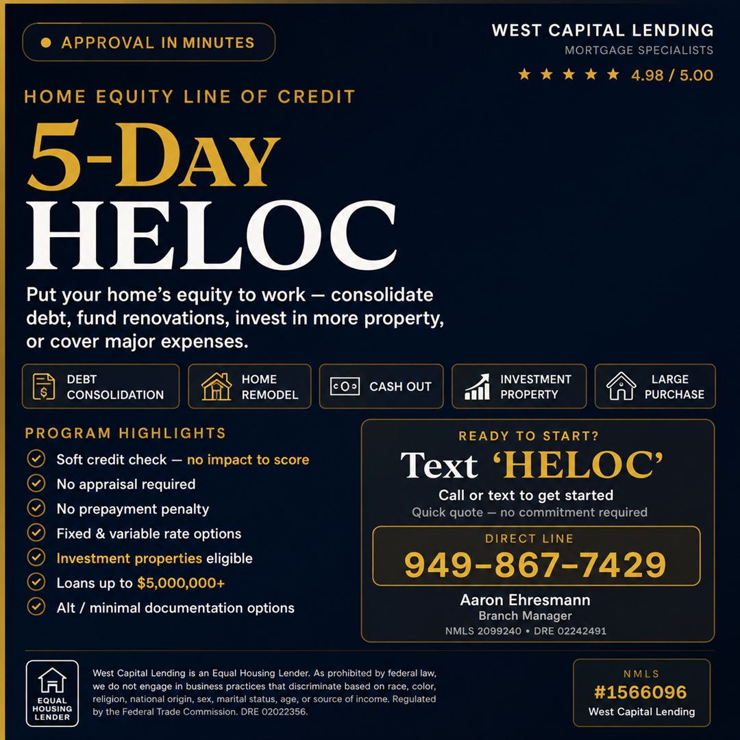Aaron Ehresmann, Mortgage Lender Facebook ad from Jun 7, 2026