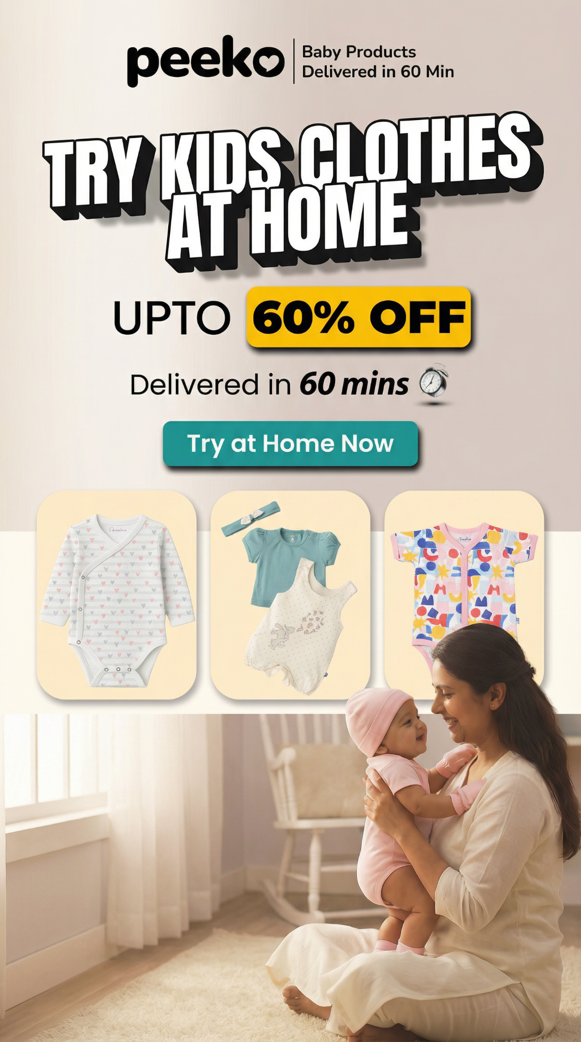 Peekonow Facebook ad