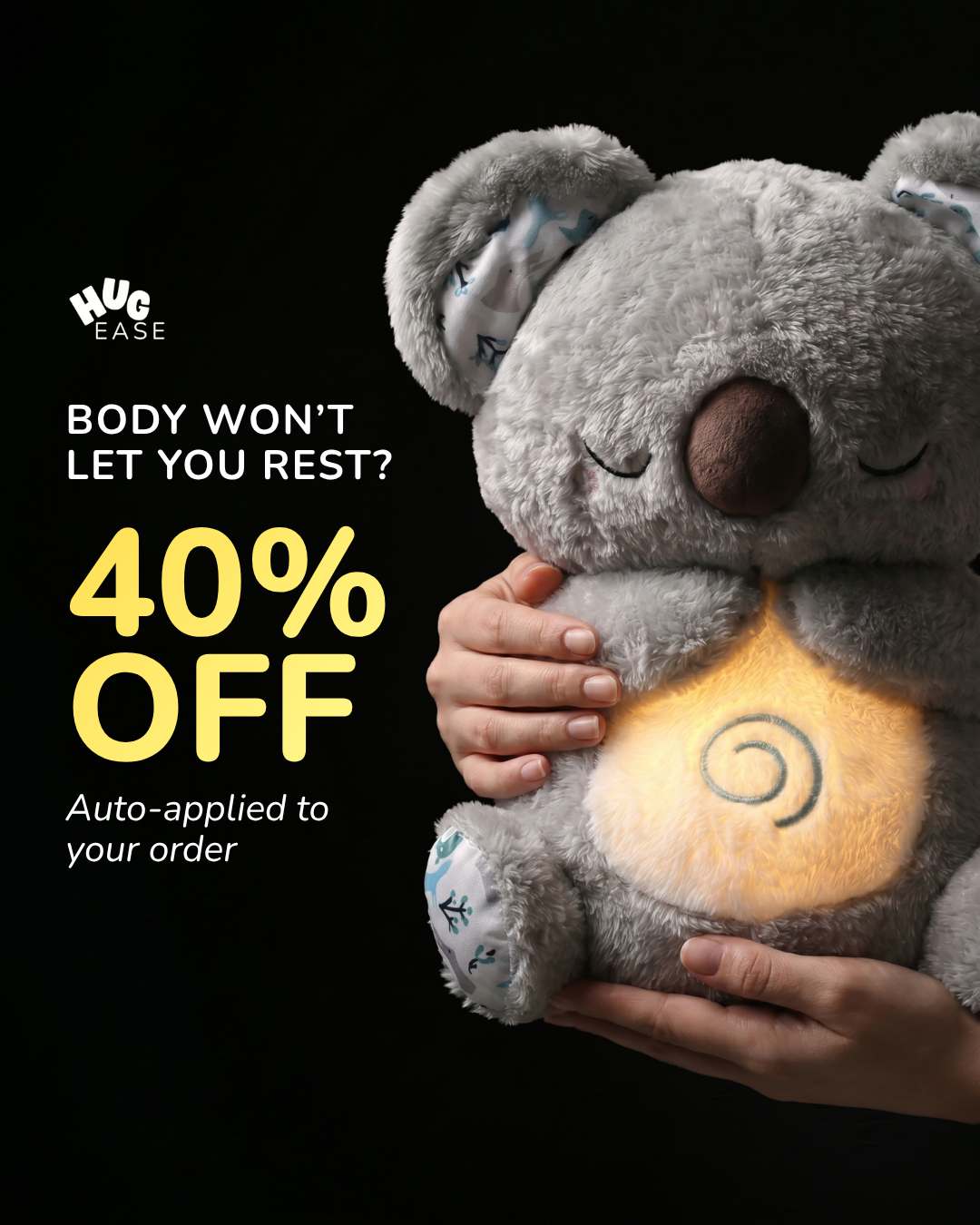 Hug Ease Facebook ad