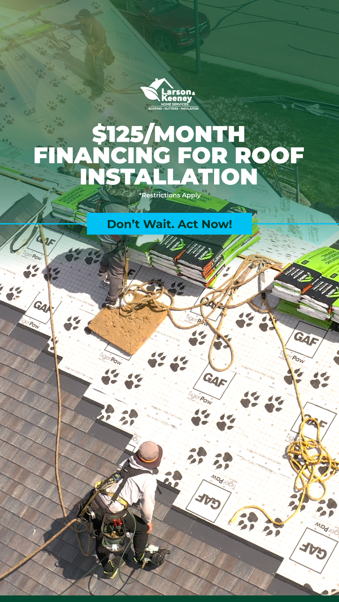 Larson and Keeney Home Services - Fox Valley Facebook ad