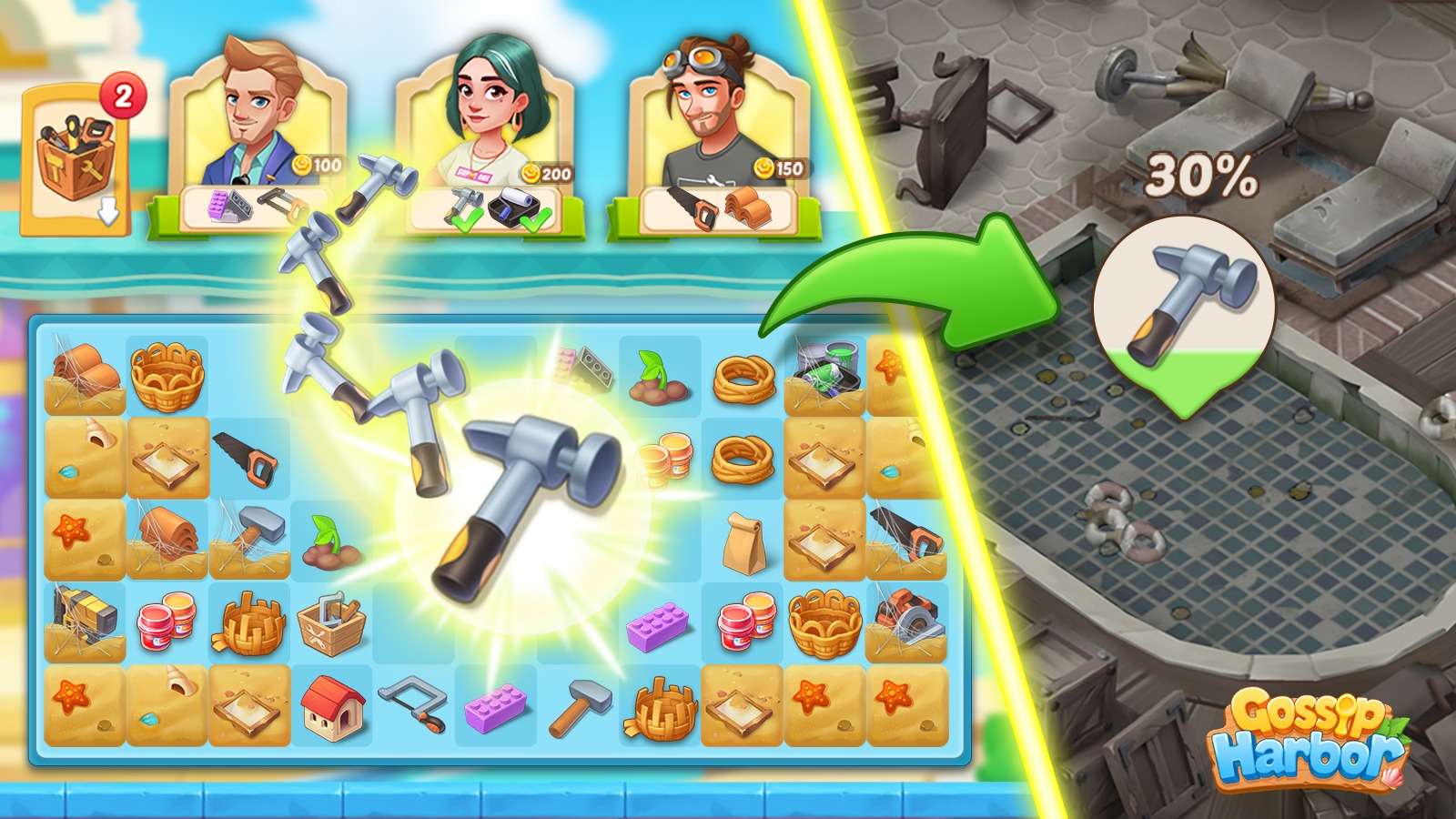 Gossip Harbor Facebook ad