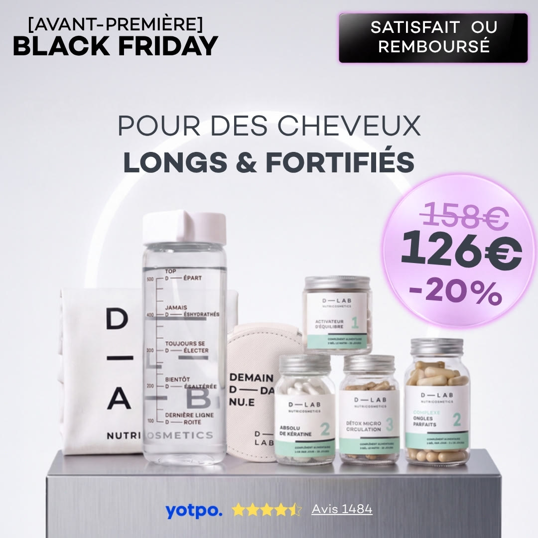 D-LAB NUTRICOSMETICS Facebook ad: Jusqu'à -40% chez DLAB