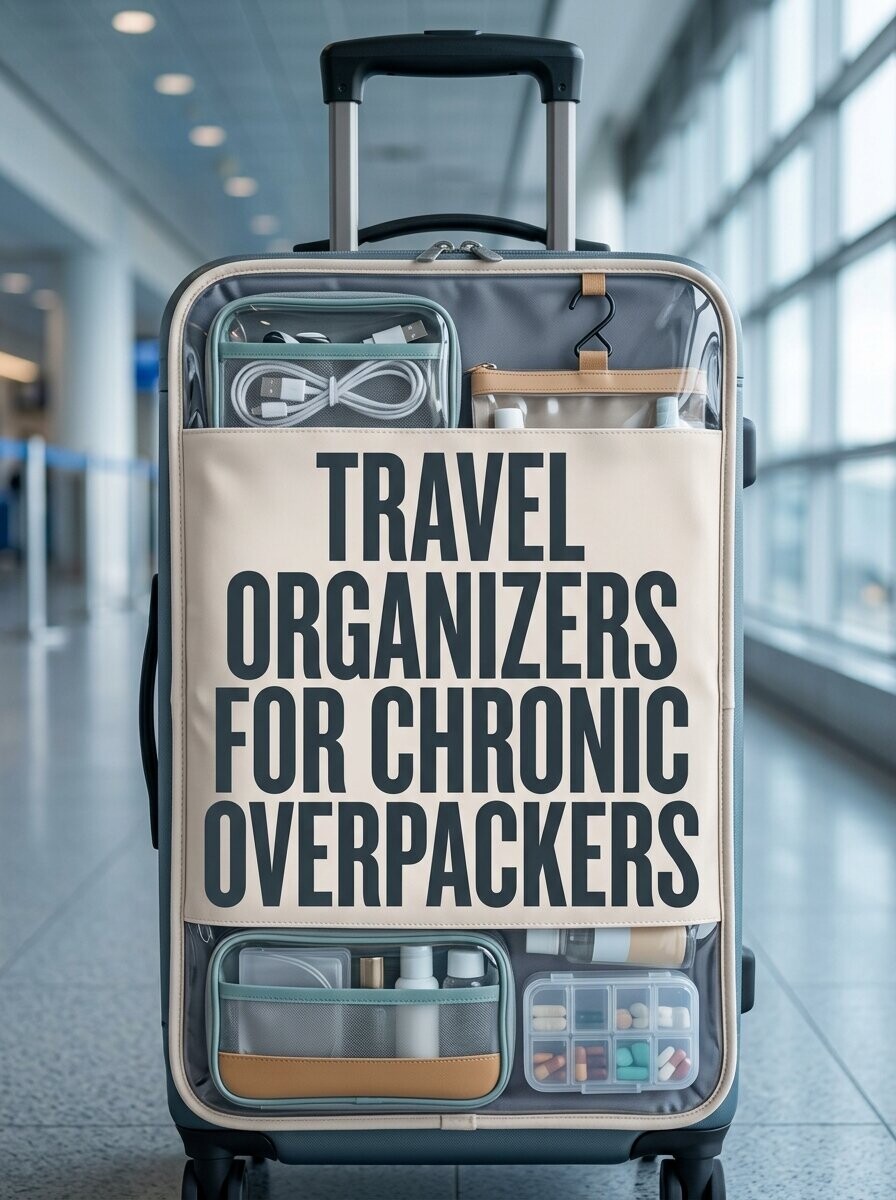 Flash Sale Finder Facebook ad: Travel Organization Must-Haves for People Who Overpack…
