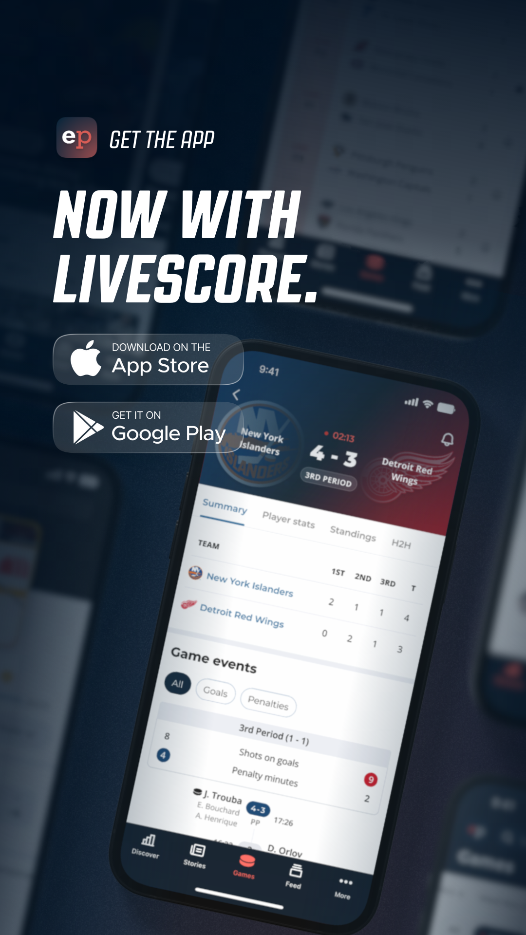 Eliteprospects.com Facebook ad from Feb 23, 2026