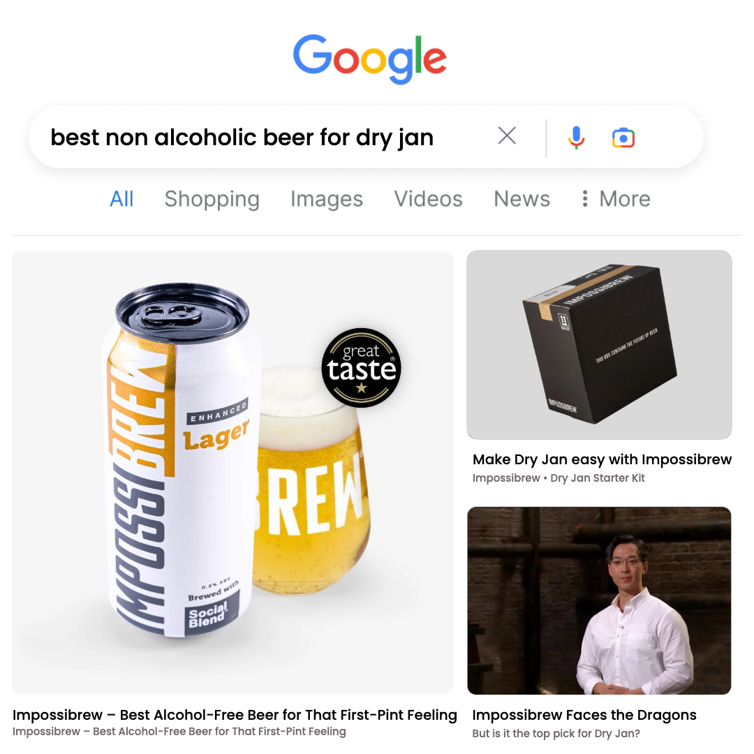 IMPOSSIBREW Co. Facebook ad