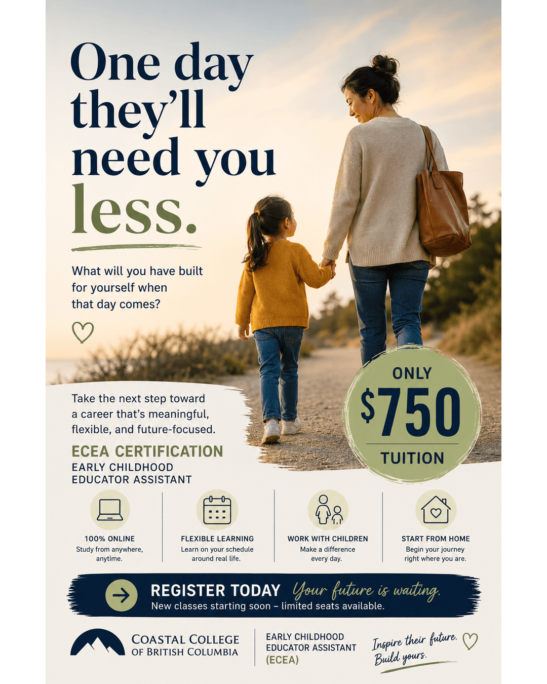Coastal College of British Columbia Facebook ad