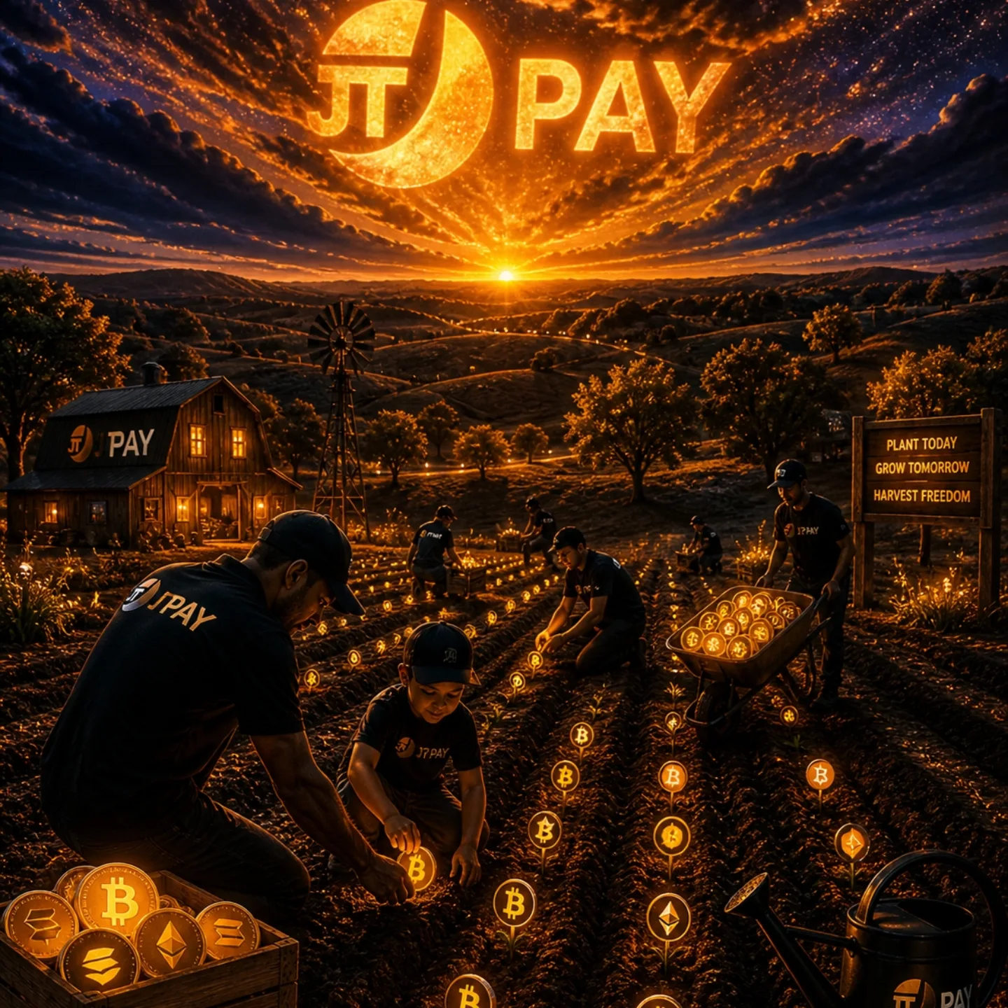 jtaccess_jtpay Facebook ad: Plant today. Grow tomorrow.