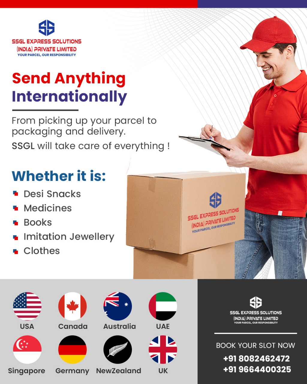 Ssgl Express Solutions - India Pvt Ltd Facebook ad