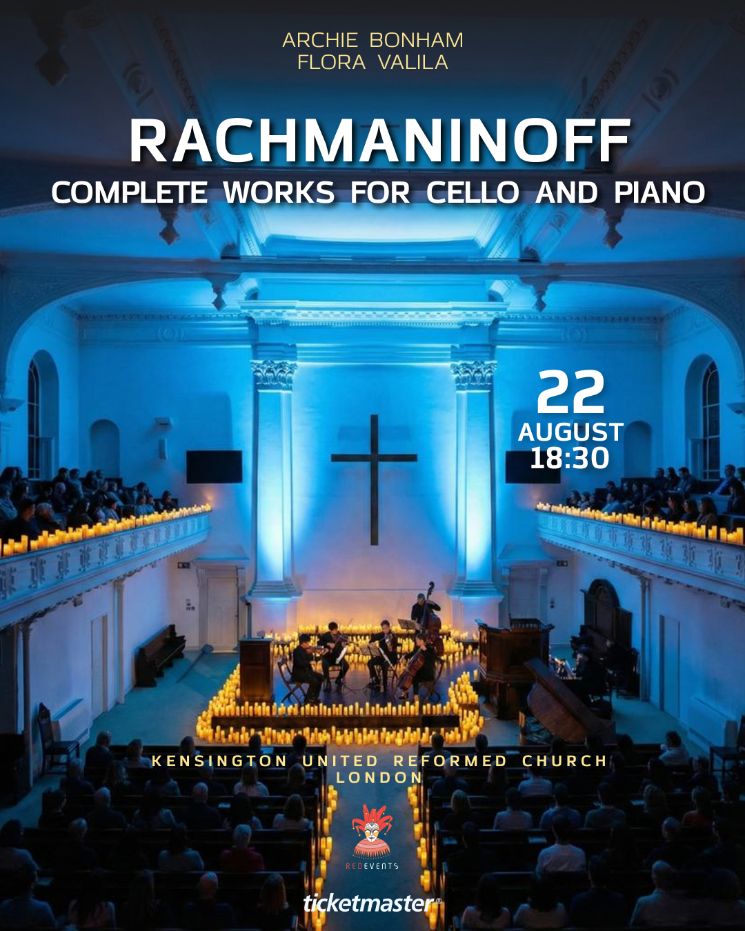 Mystery Ensemble UK Facebook ad: Rachmaninoff: Complete Works for Cello and Piano