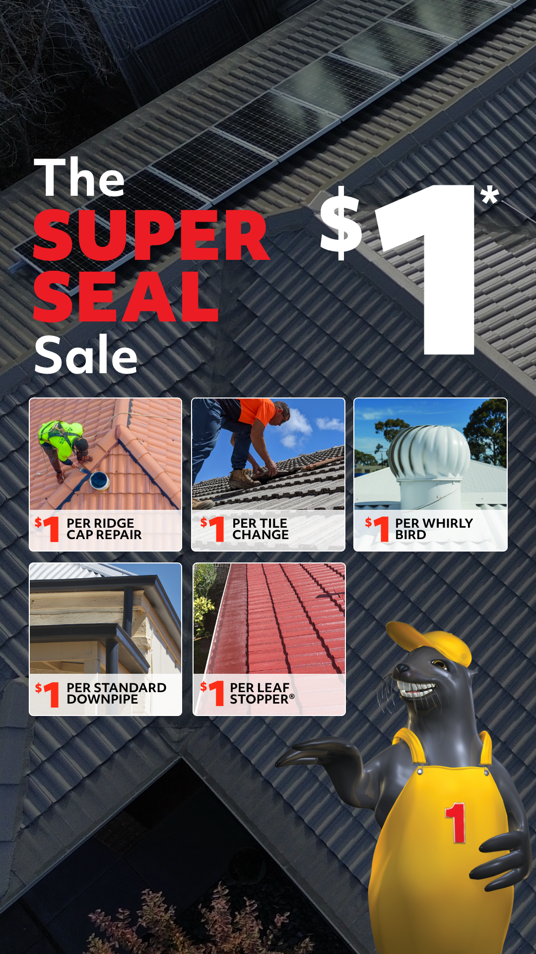 Roof Seal Facebook ad