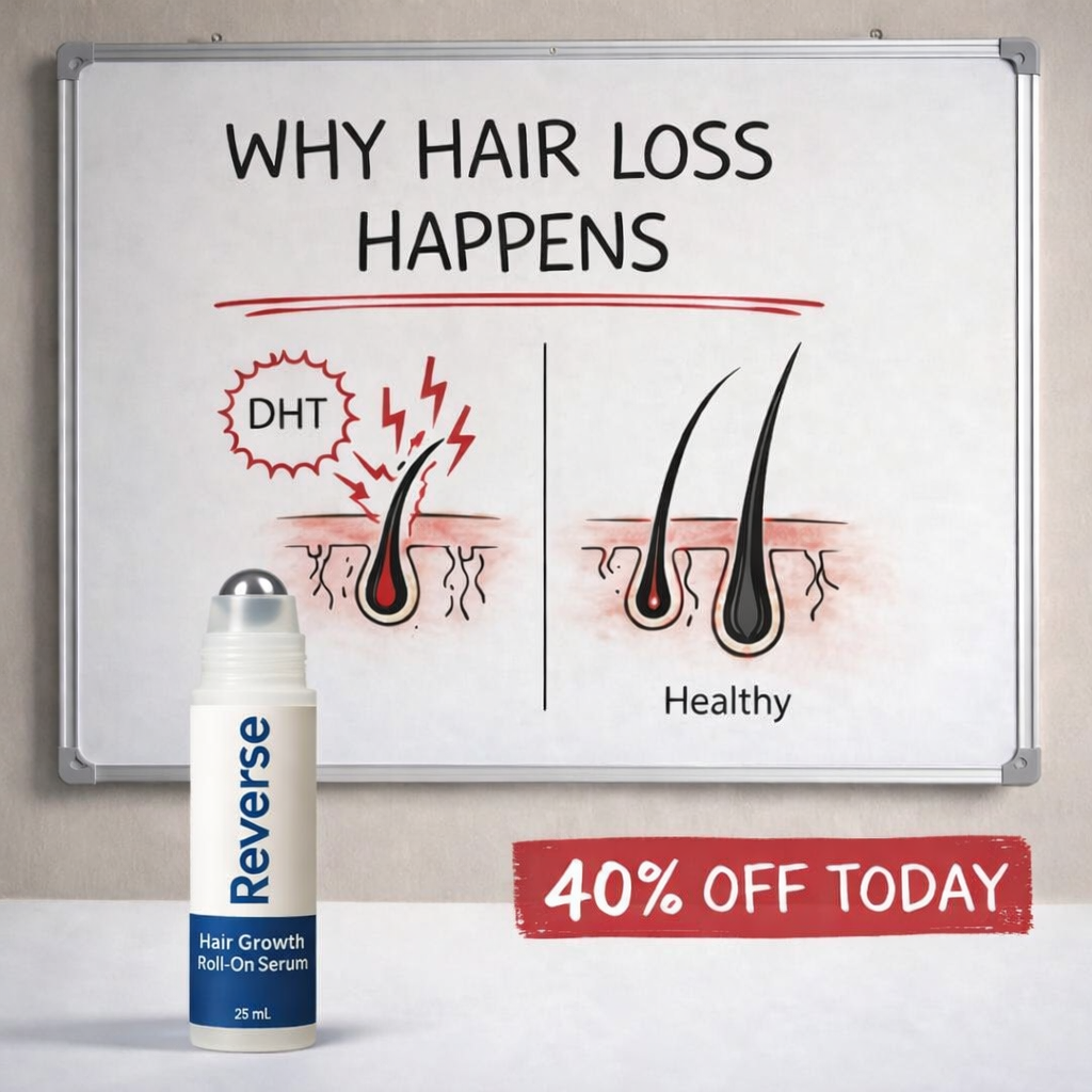 Reverse HairCo Facebook ad