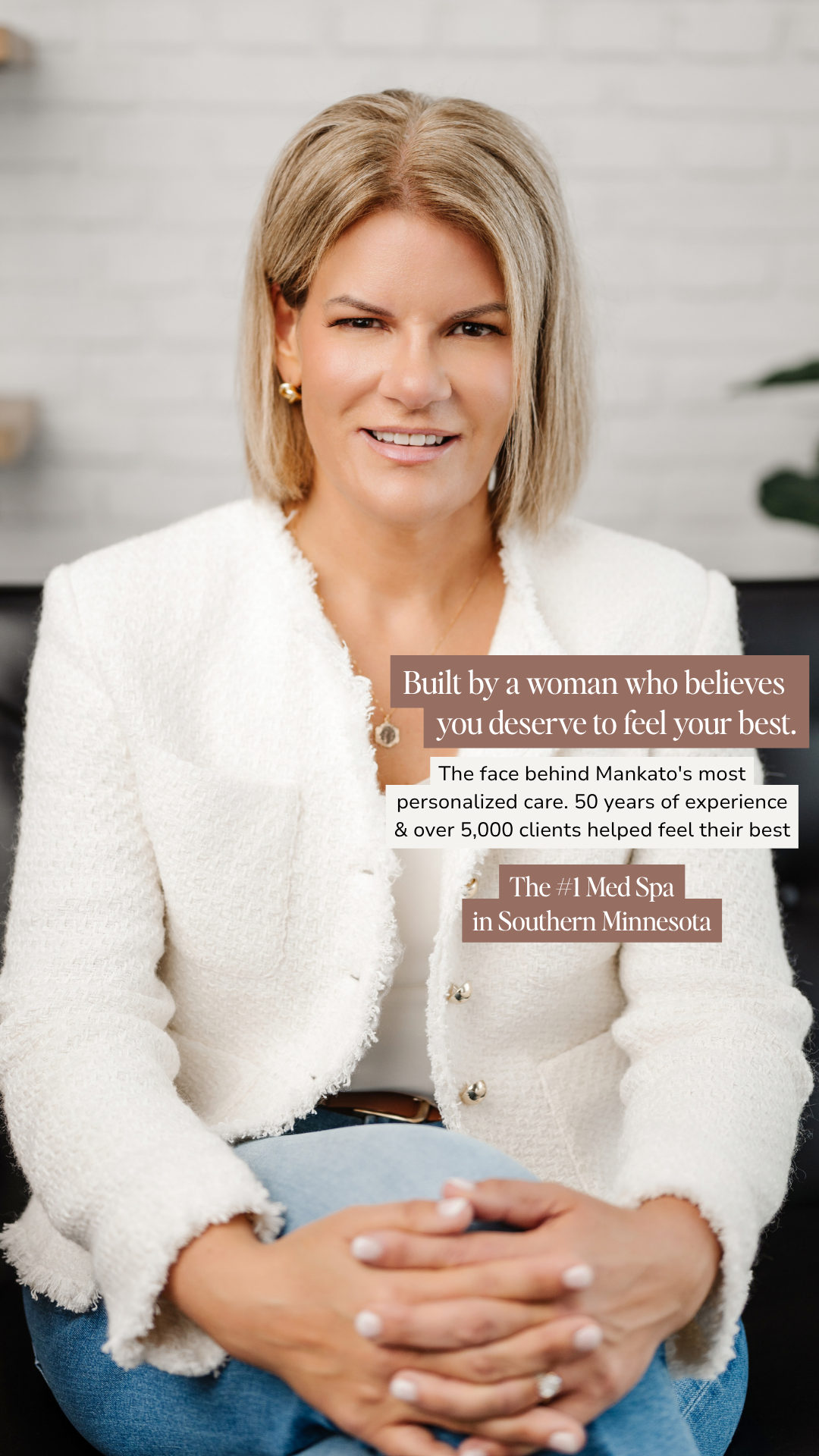 The Skin Clinic-Aesthetics + Wellness Facebook ad