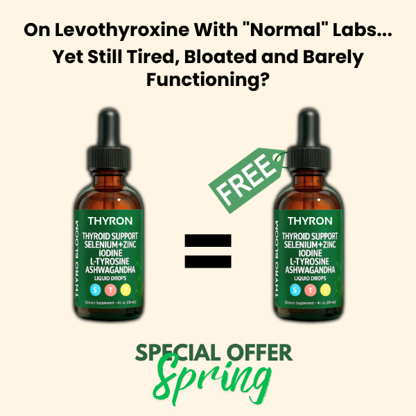 Thyron Facebook ad: Support Your Thyroid Naturally