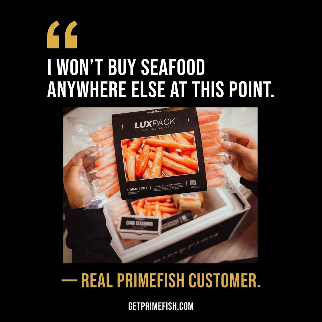 PrimeFish Seafood Co. Facebook ad