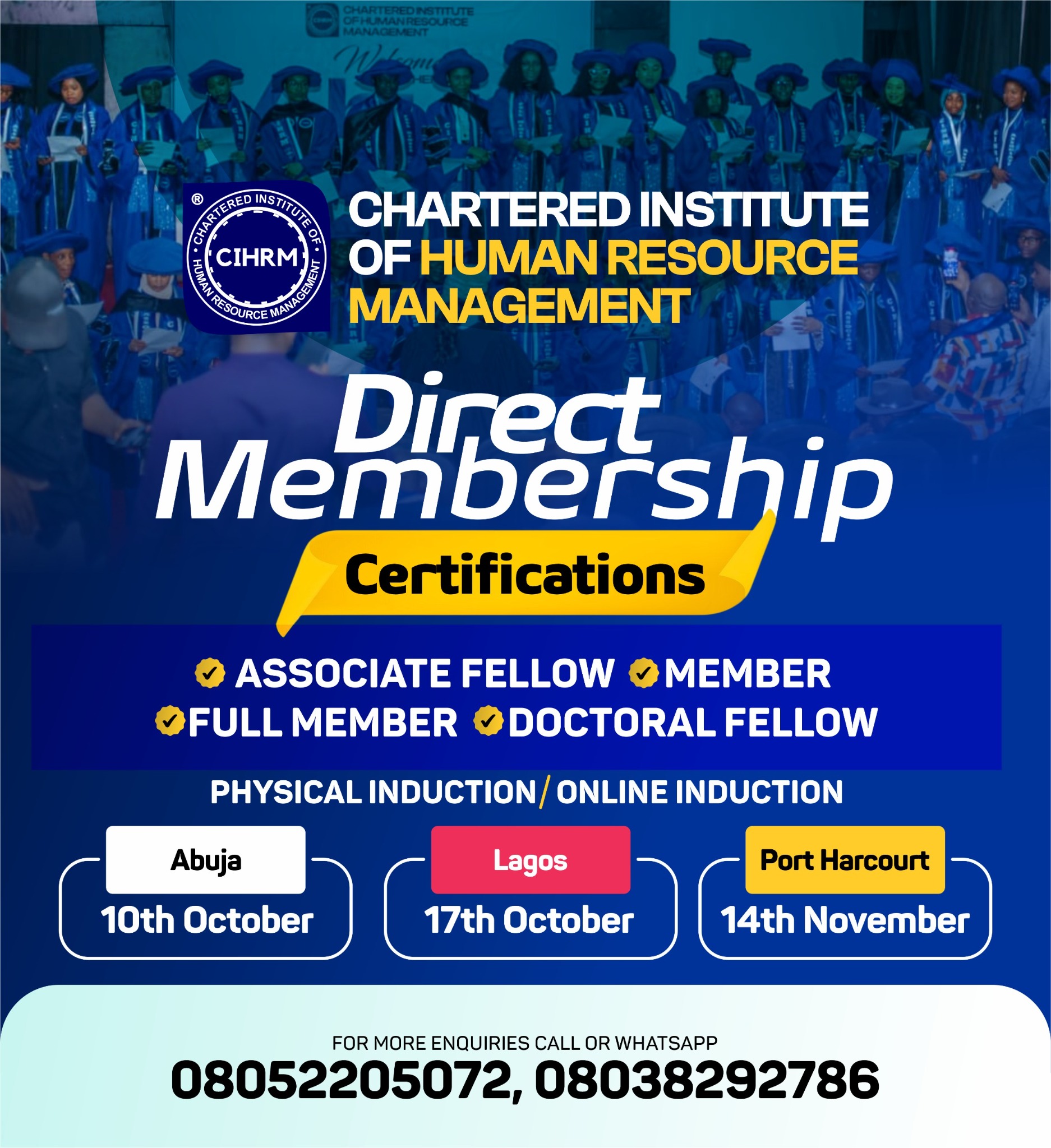 Chartered Institute of Human Resource Abuja Centre Facebook ad