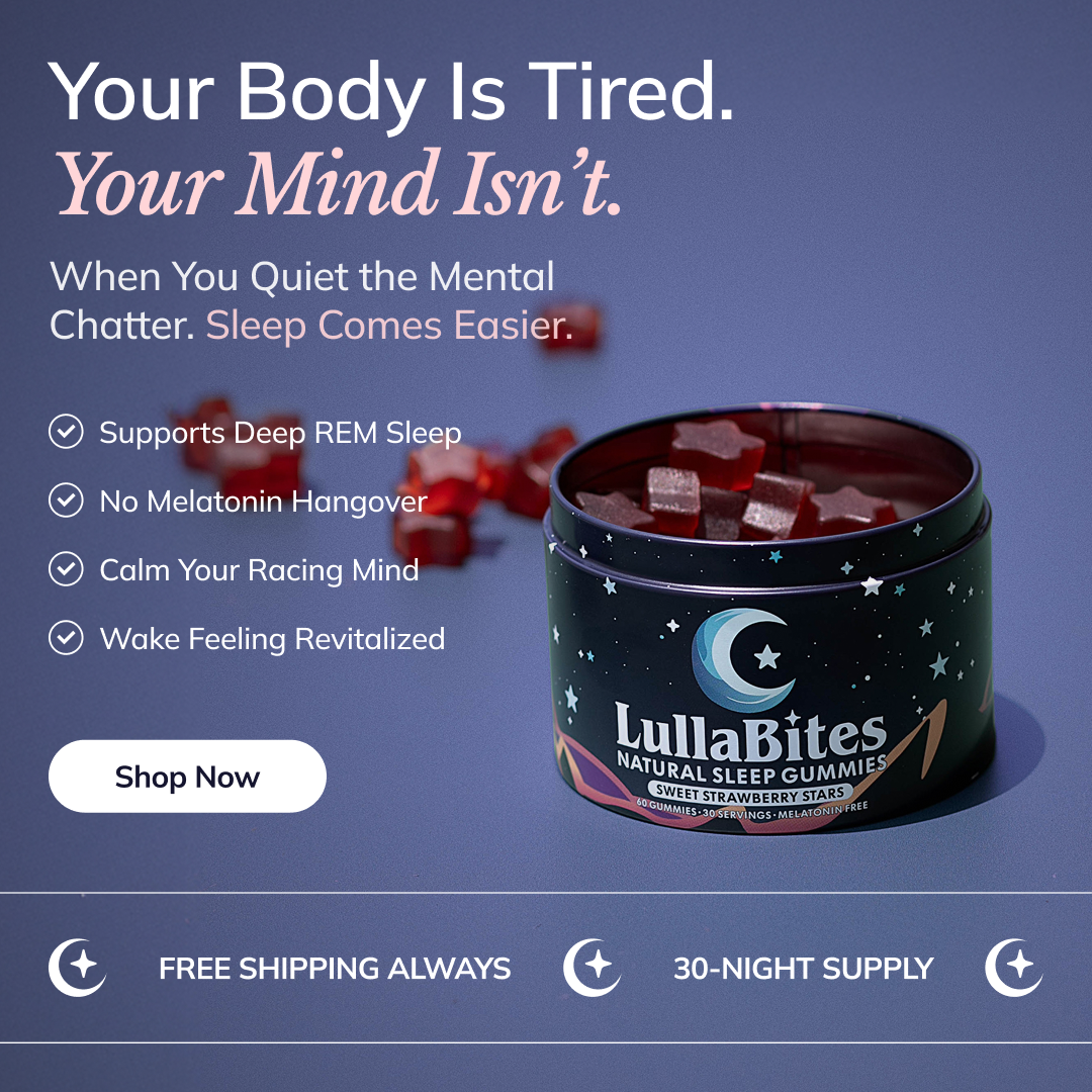 Lulla Facebook ad: Your Nights Just Became Restful