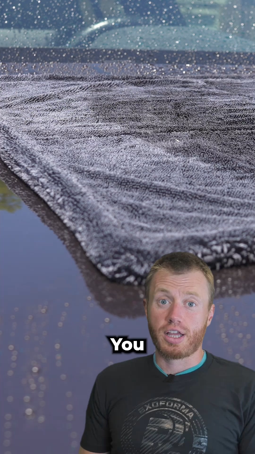 ExoForma Facebook ad: ULTIMATE DRYING TOWEL