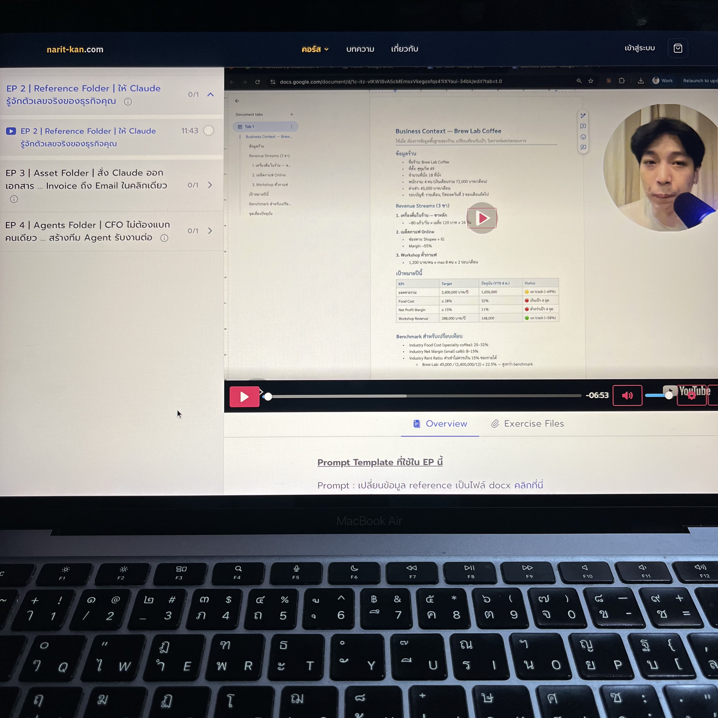 Narit Learning Facebook ad